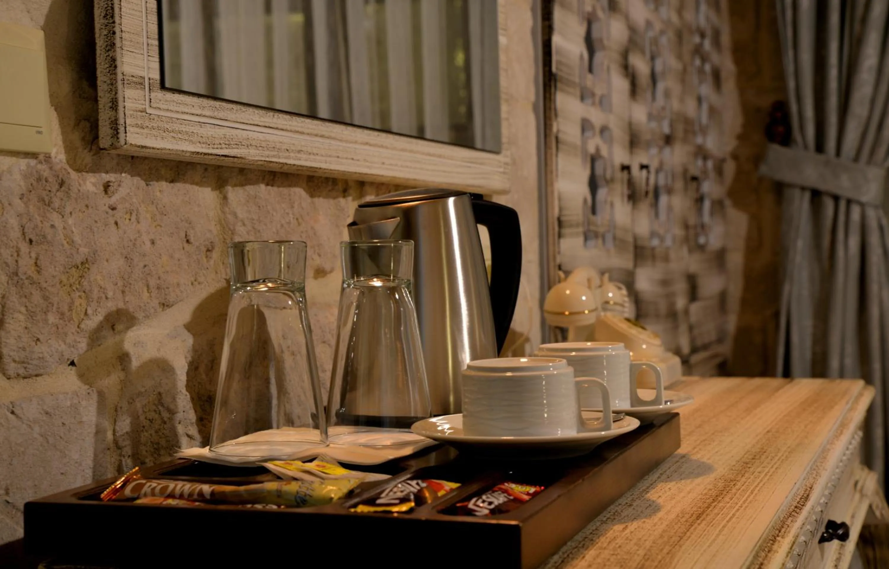Coffee/tea facilities in ELEVRES STONE HOUSE HOTEL