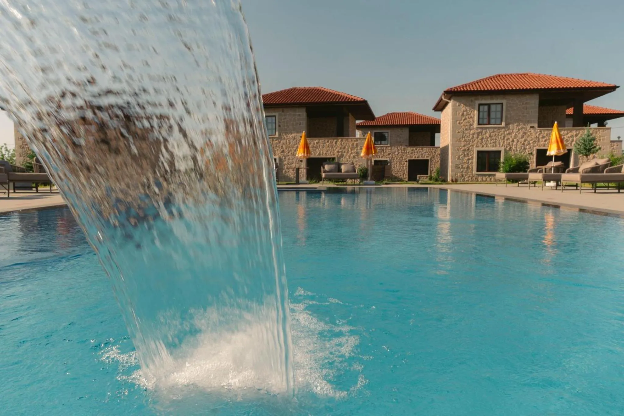 Swimming pool in ELEVRES STONE HOUSE HOTEL