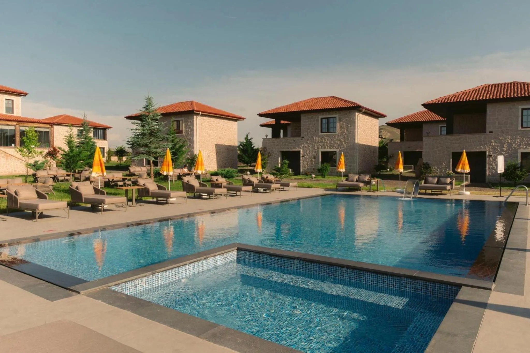 Swimming pool in ELEVRES STONE HOUSE HOTEL