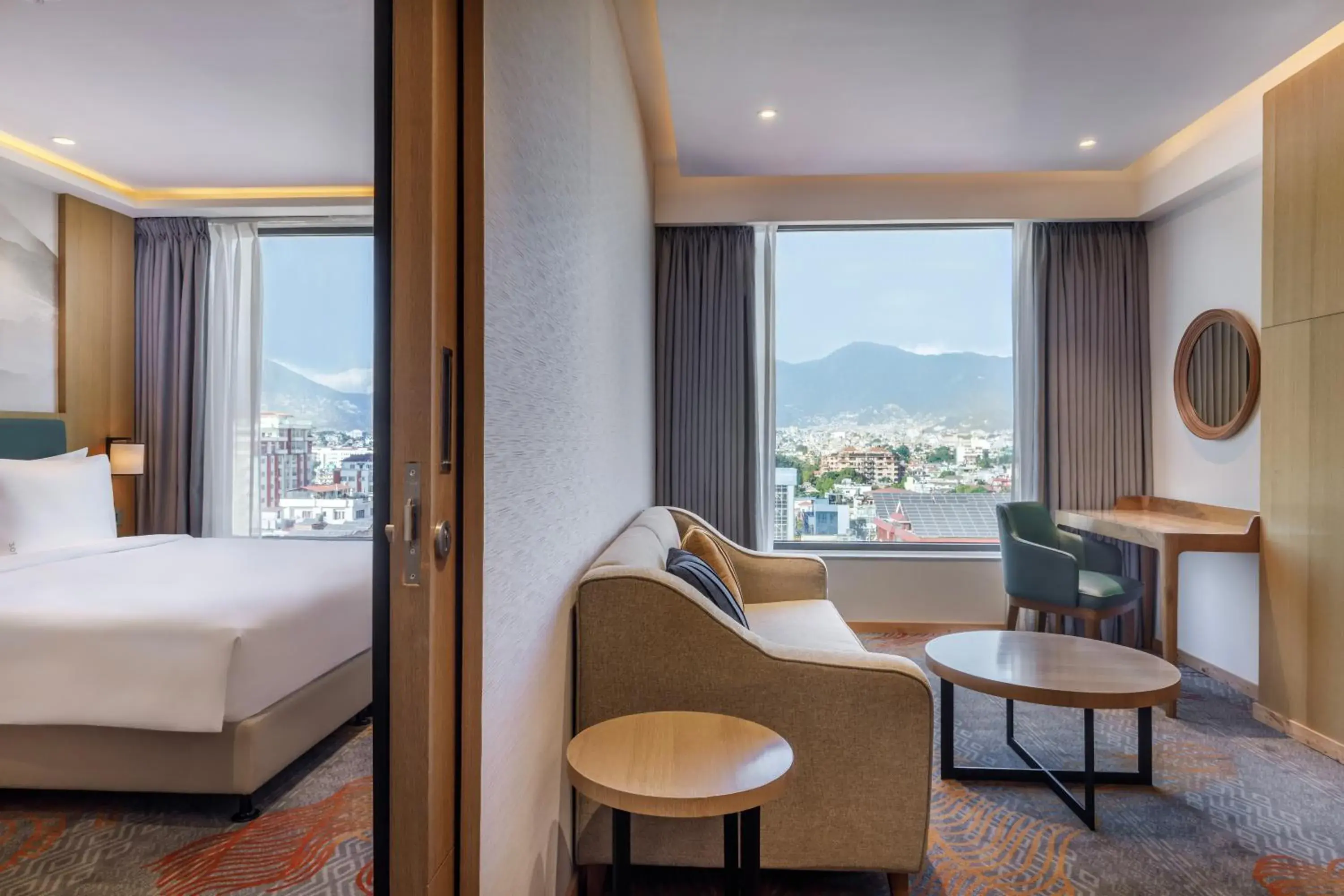 Bed in Holiday Inn Express Kathmandu Naxal by IHG Bed in Holiday Inn Express Kathmandu Naxal by IHG