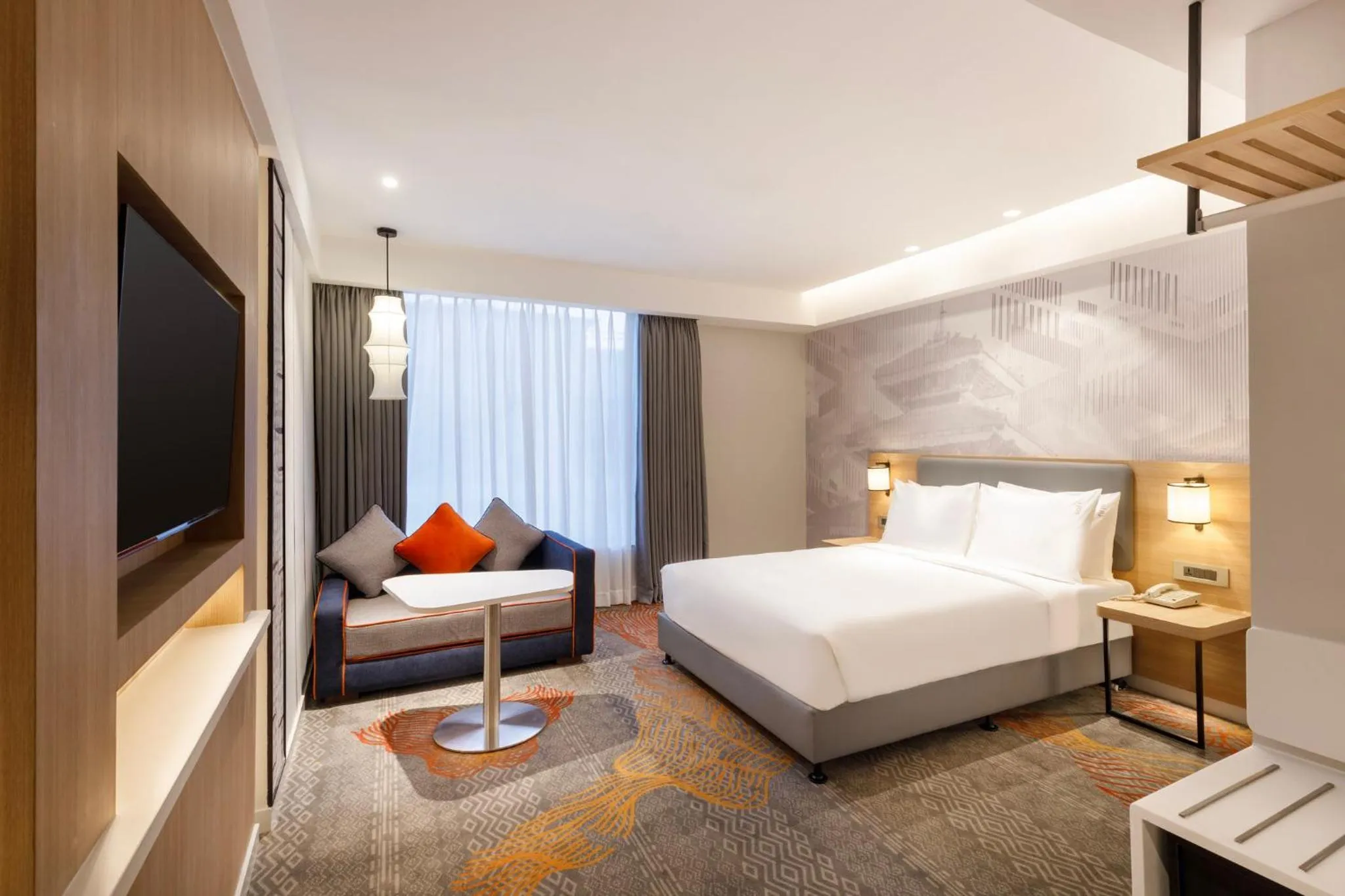 Photo of the whole room, Bed in Holiday Inn Express Kathmandu Naxal by IHG