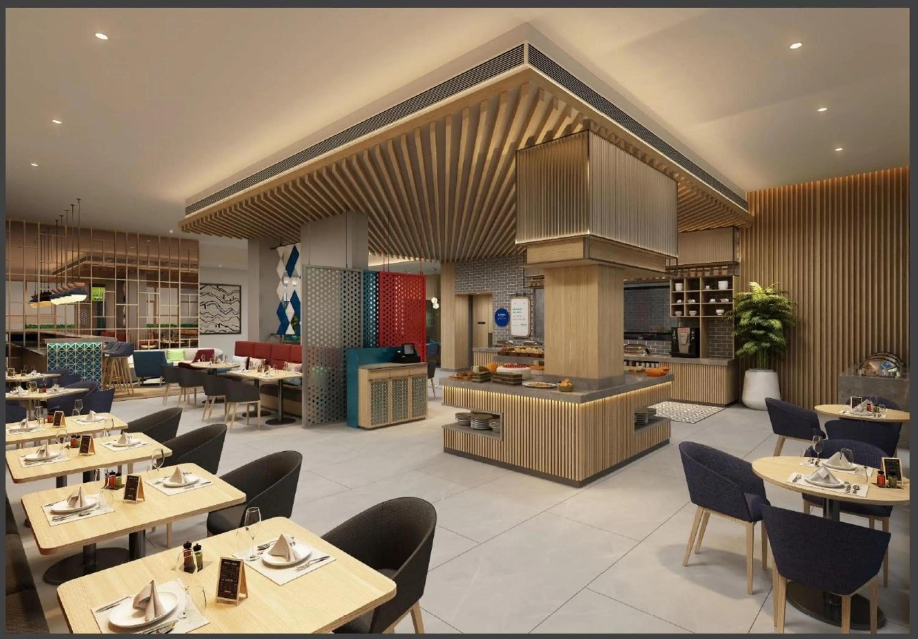 Restaurant/places to eat in Holiday Inn Express Kathmandu Naxal by IHG