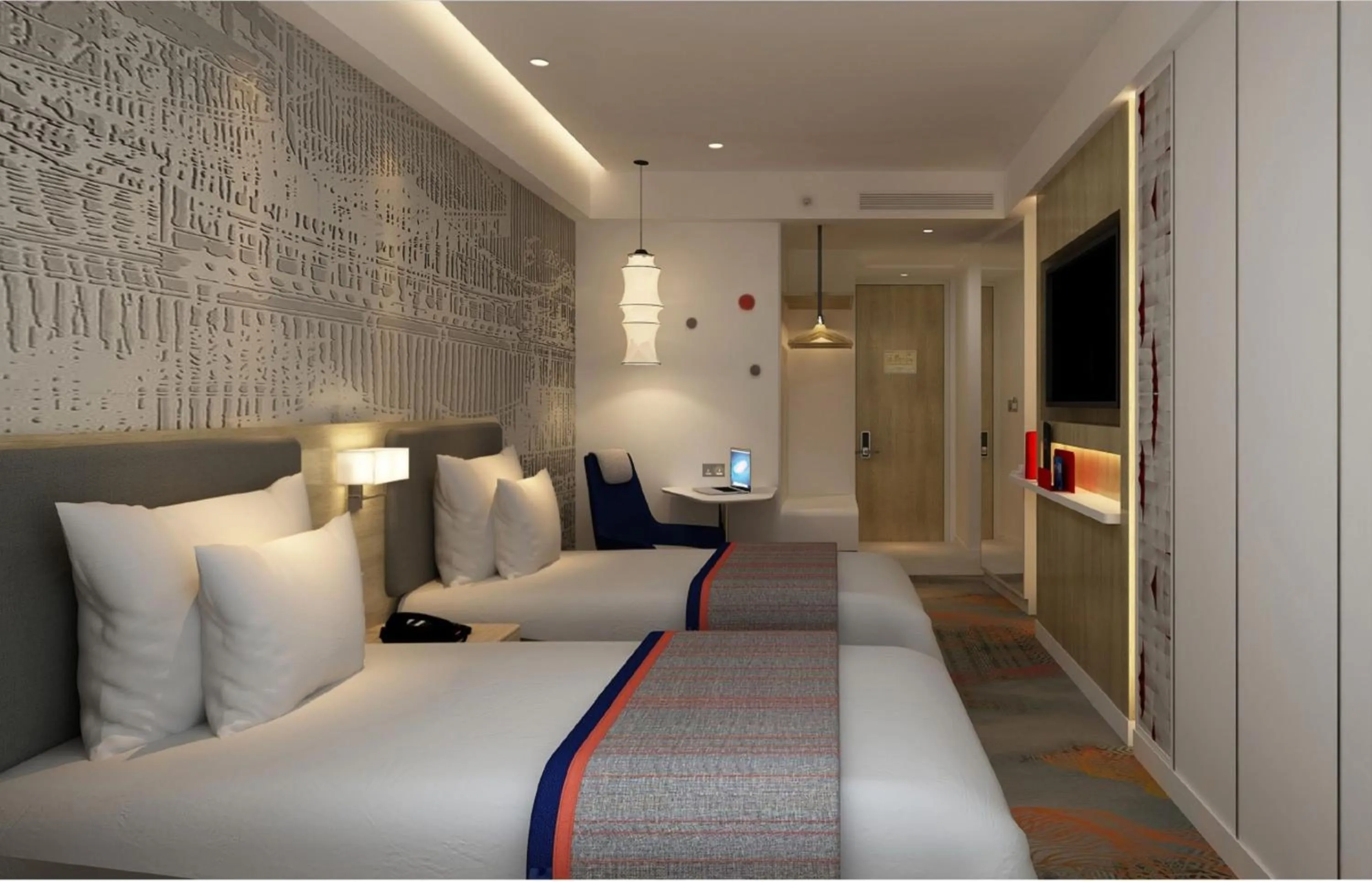 Photo of the whole room, Bed in Holiday Inn Express Kathmandu Naxal by IHG