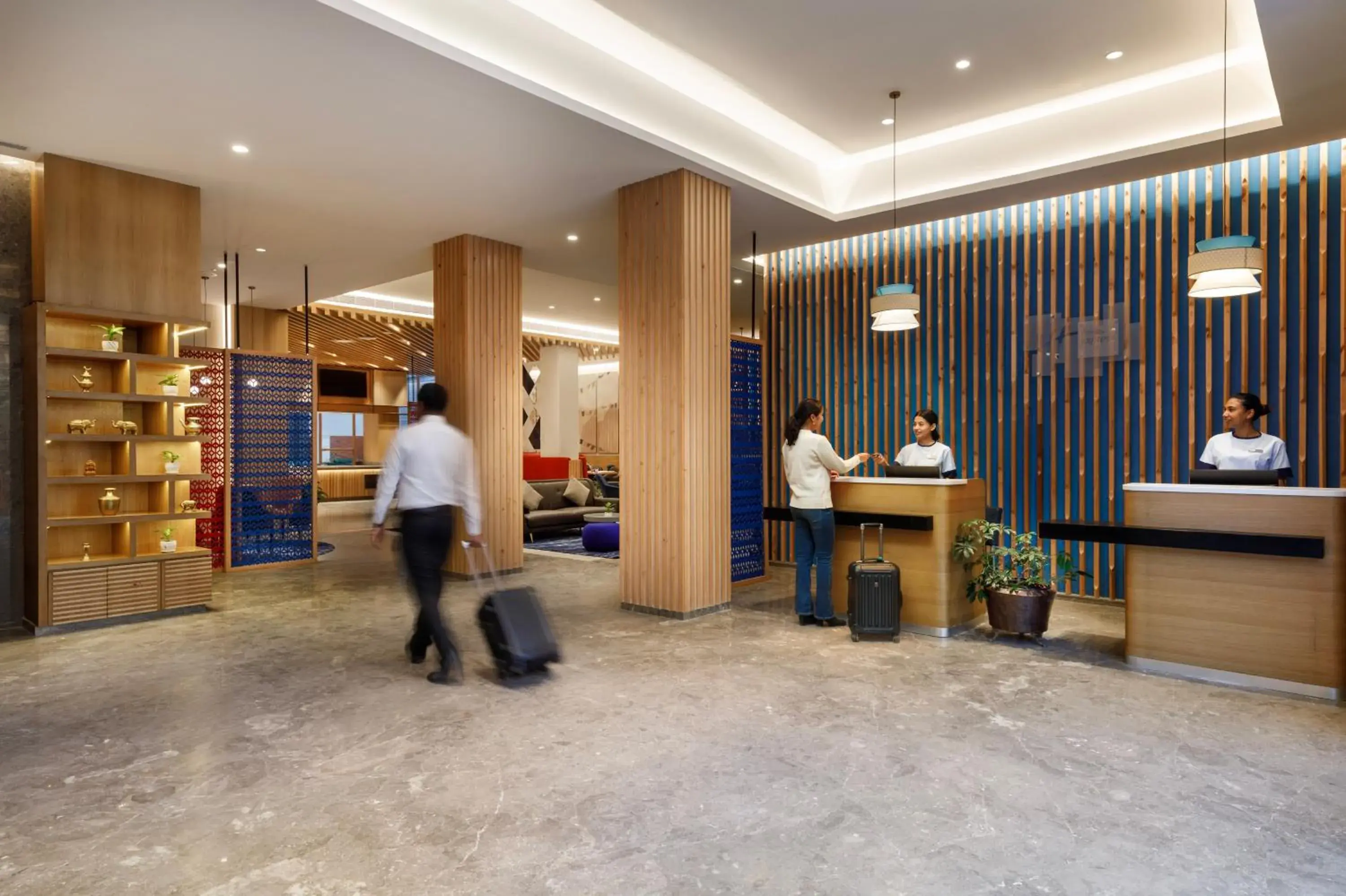 Lobby or reception in Holiday Inn Express Kathmandu Naxal by IHG Lobby or reception in Holiday Inn Express Kathmandu Naxal by IHG