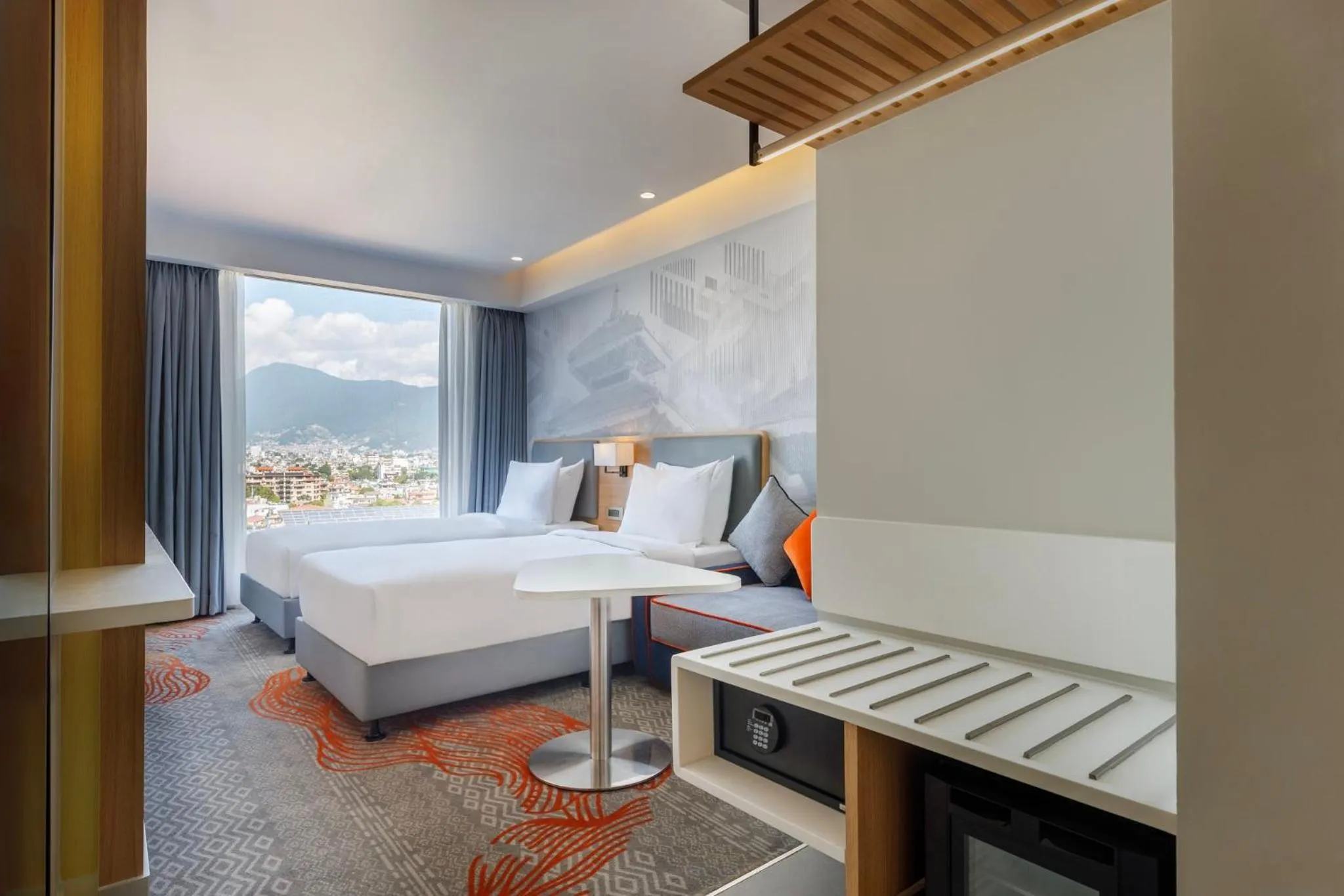 Photo of the whole room, Bed in Holiday Inn Express Kathmandu Naxal by IHG