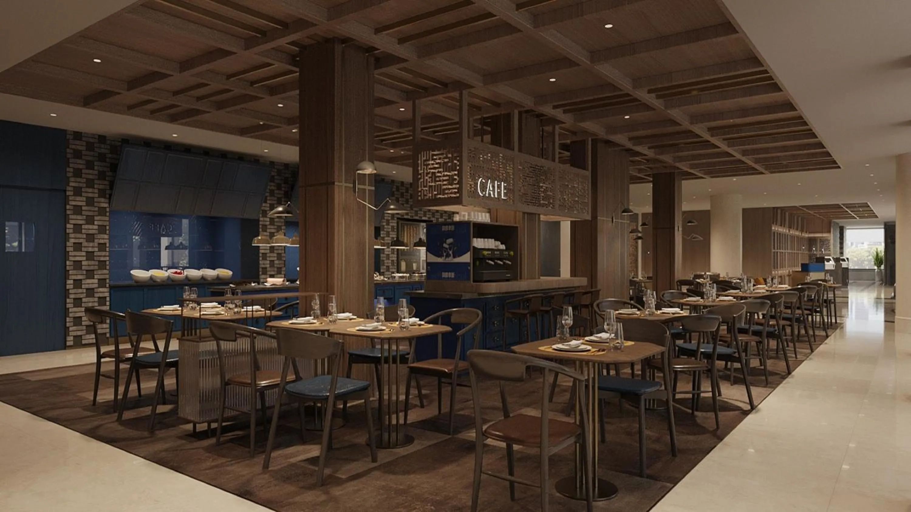 Restaurant/places to eat in Holiday Inn Express Shenzhen Futian Center by IHG