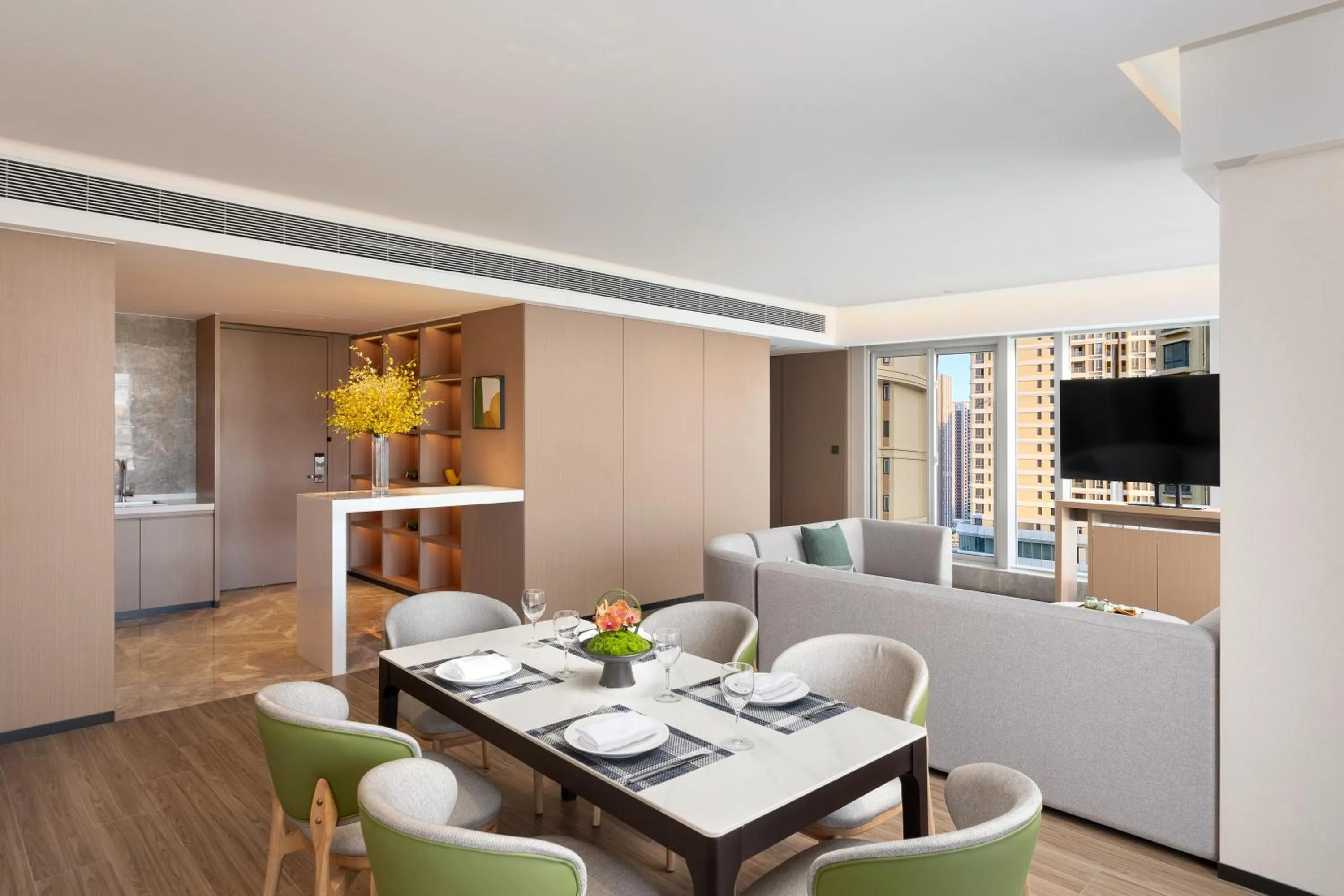 Living room in Holiday Inn Quanzhou Donghai by IHG