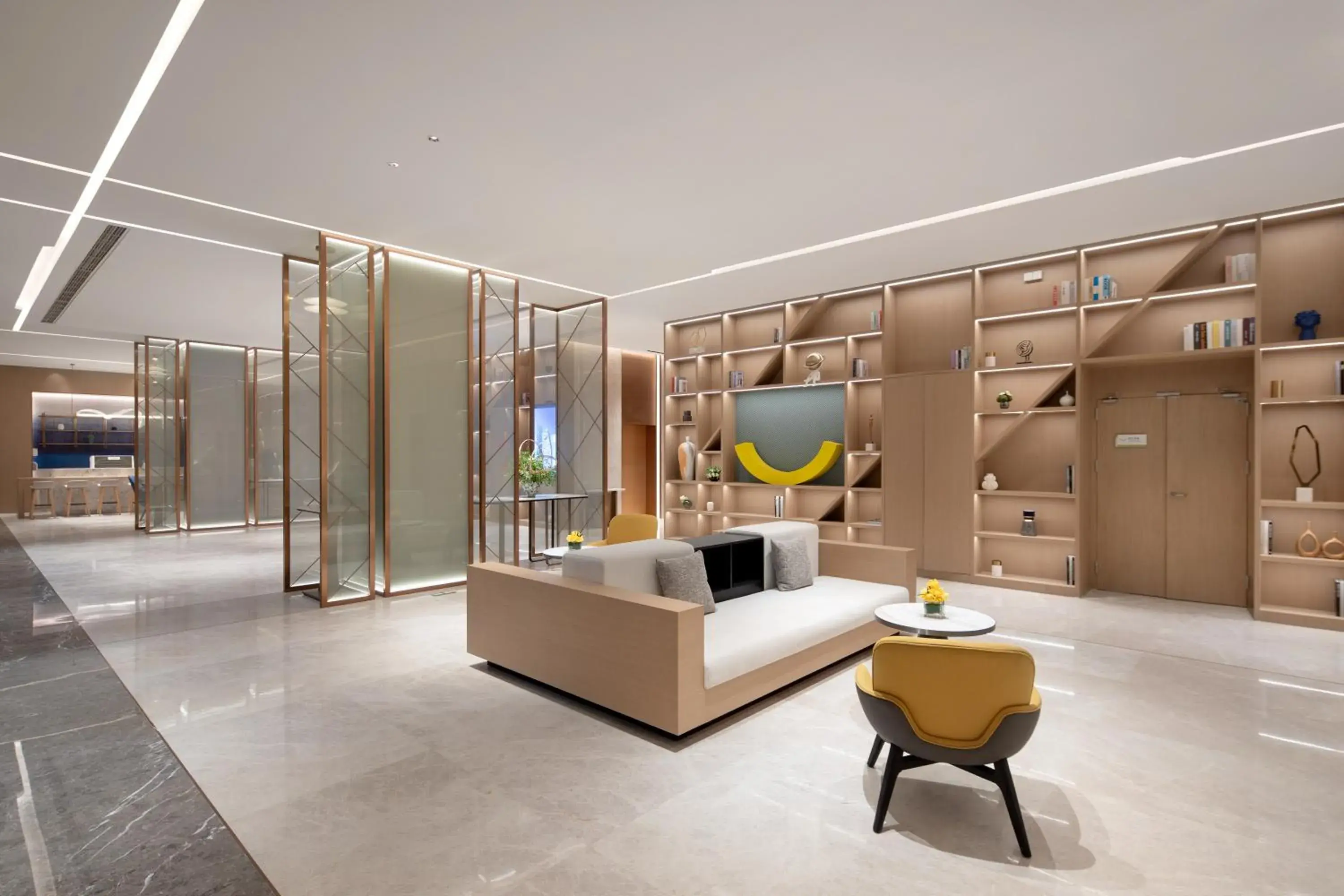 Lobby or reception in Holiday Inn Quanzhou Donghai by IHG Lobby or reception in Holiday Inn Quanzhou Donghai by IHG