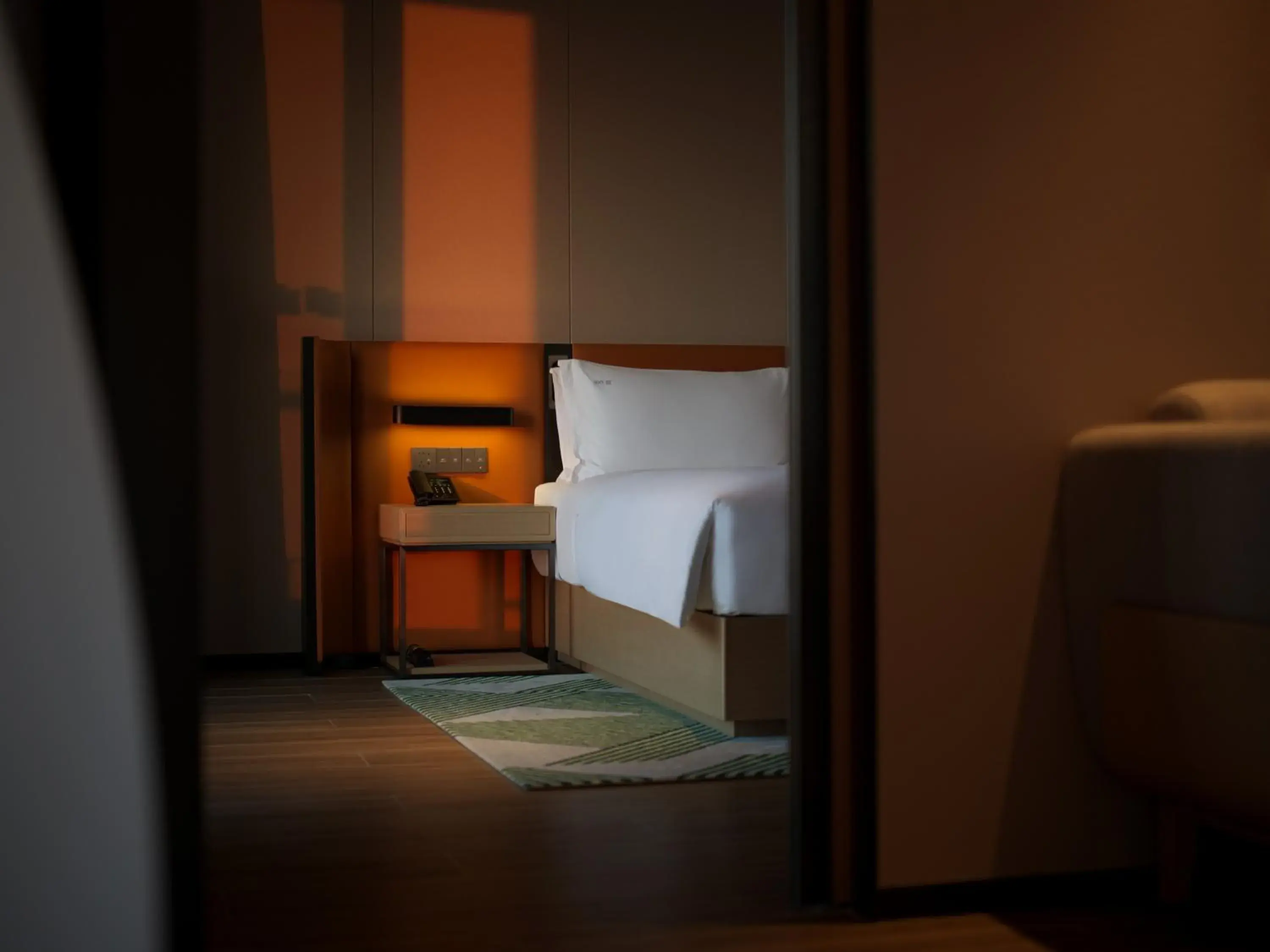 Seating area, Bed in Holiday Inn Quanzhou Donghai by IHG Seating area, Bed in Holiday Inn Quanzhou Donghai by IHG