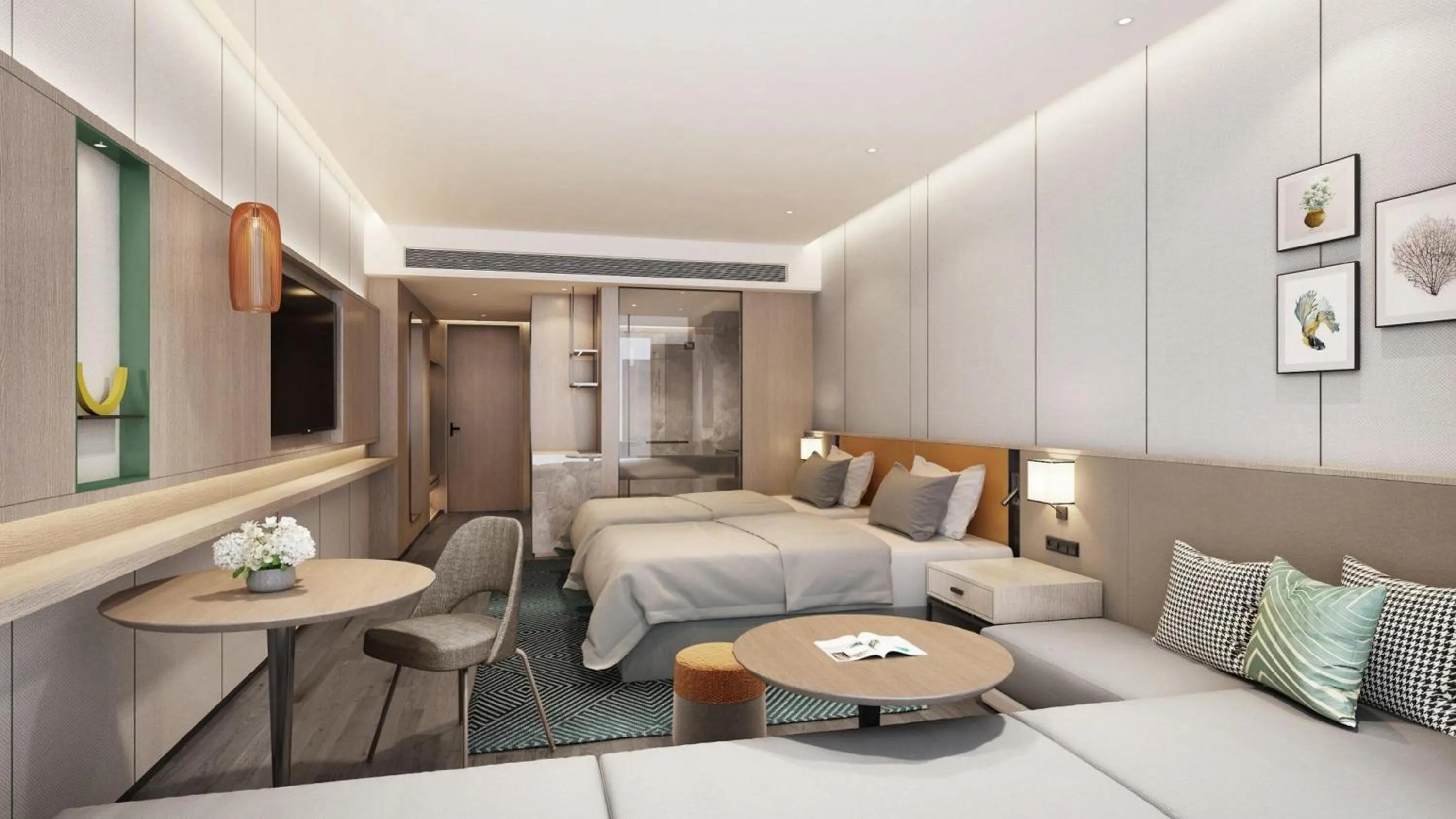 Photo of the whole room, Bed in Holiday Inn Quanzhou Donghai by IHG