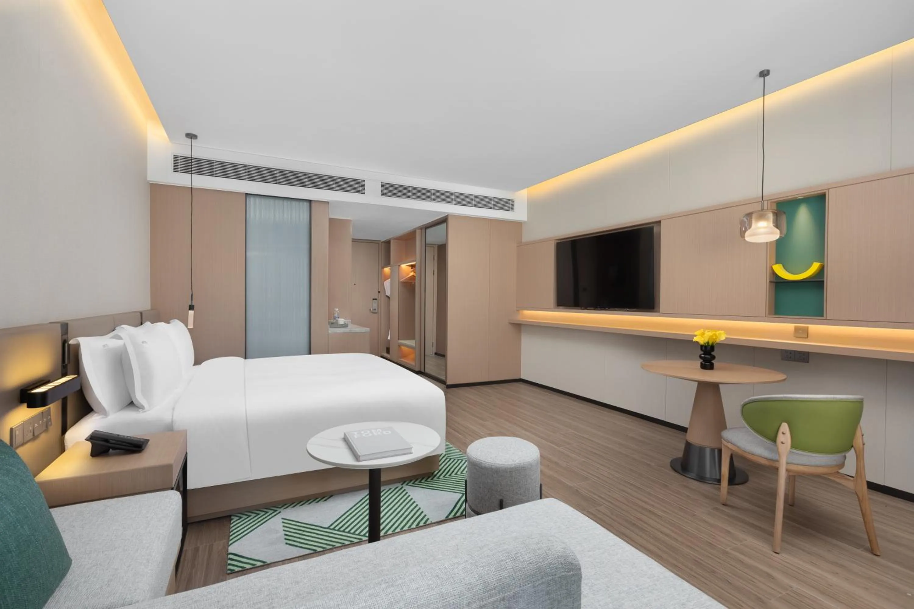 TV and multimedia, Bed in Holiday Inn Quanzhou Donghai by IHG