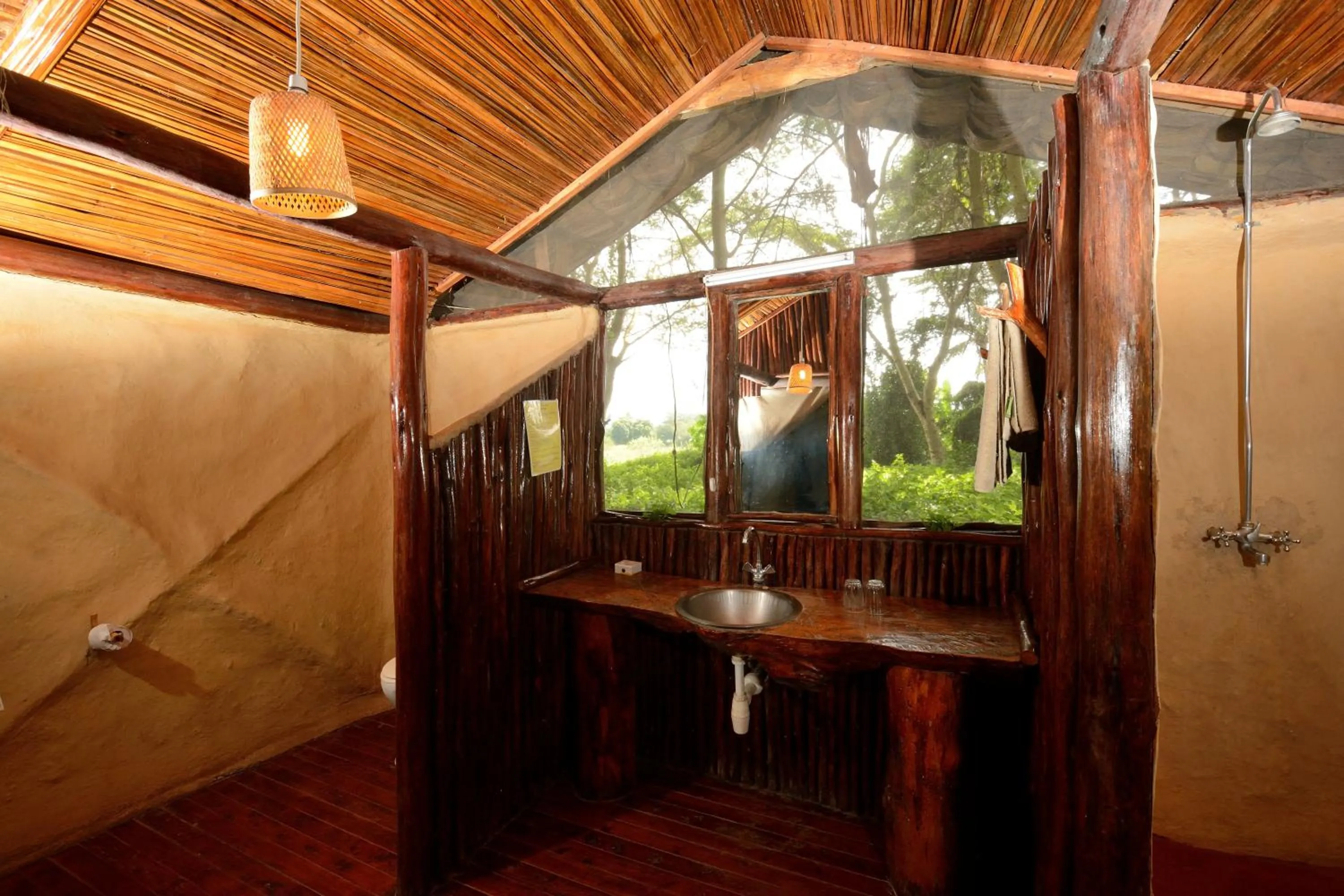 Bathroom in Migunga Tented Camp