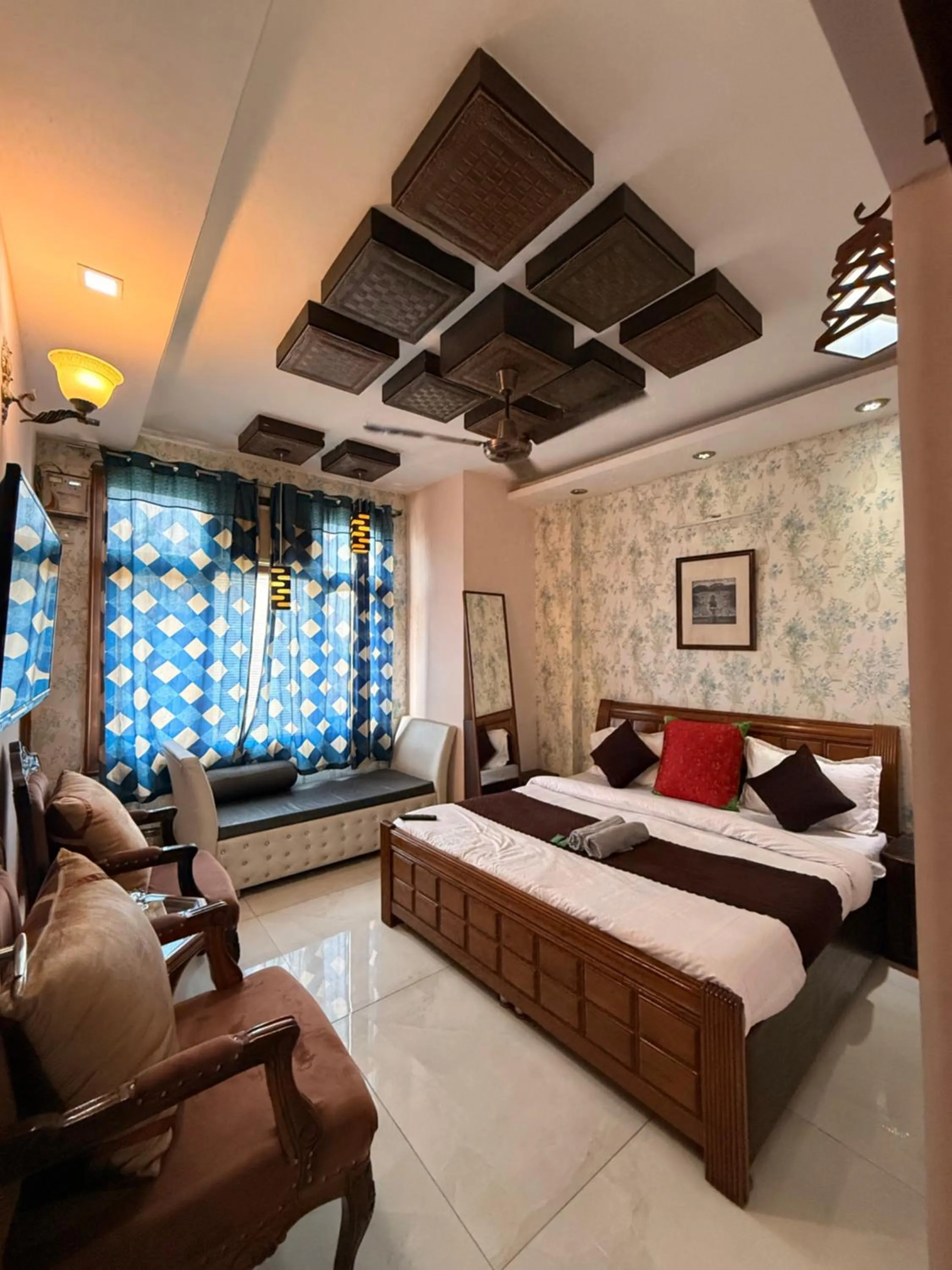 Bed in Pacific Grand