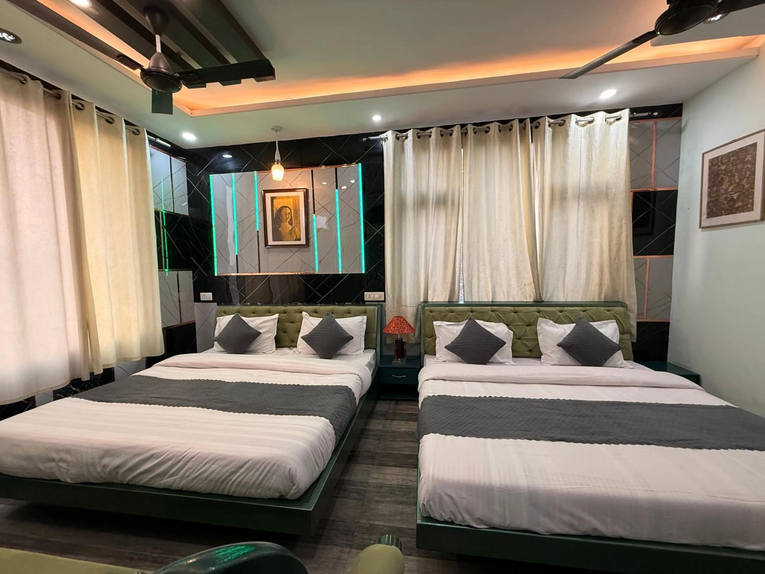 Bed in Pacific Grand