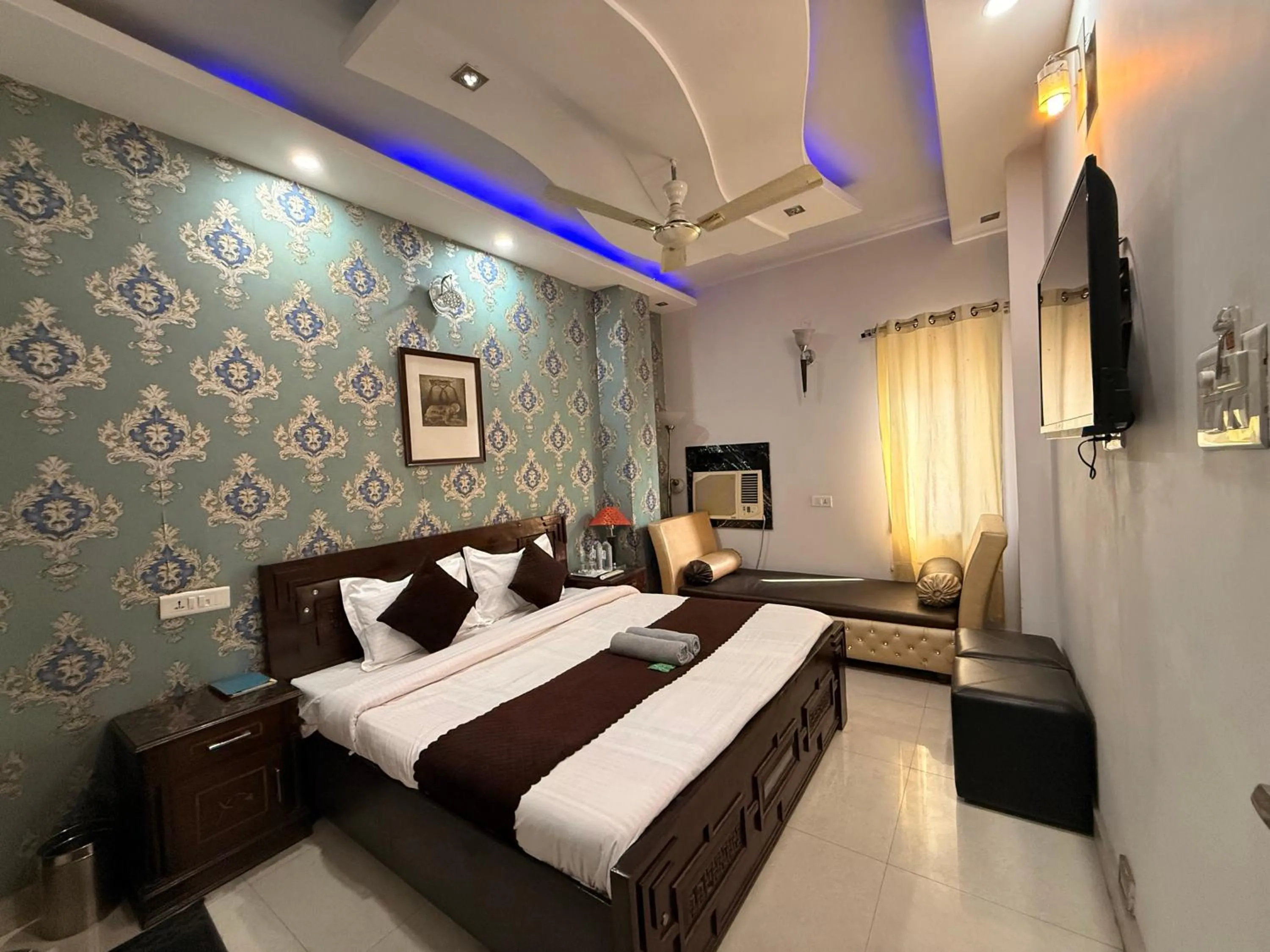 Bed in Pacific Grand