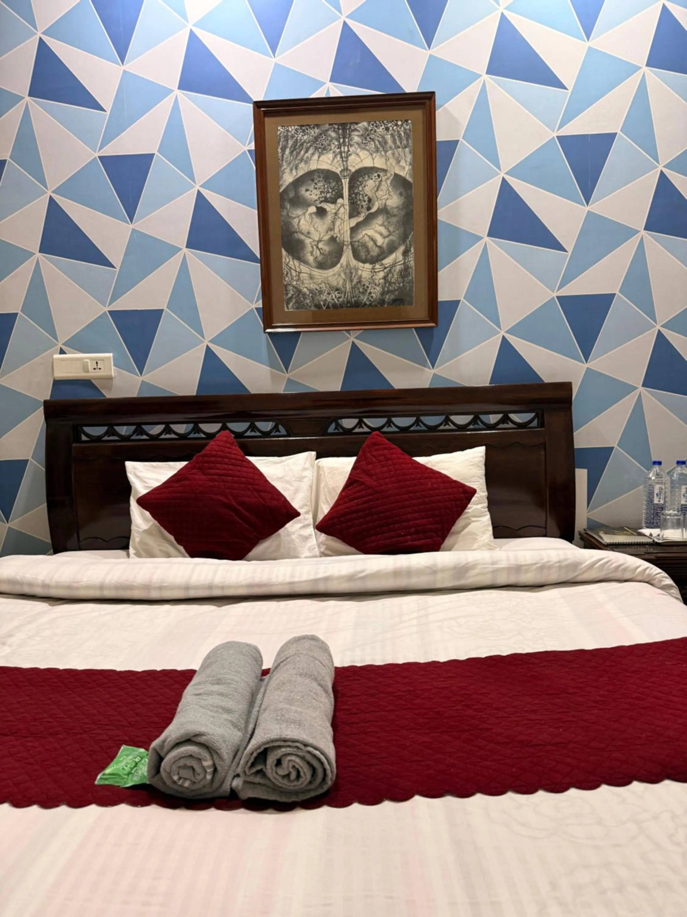 Bed in Pacific Grand