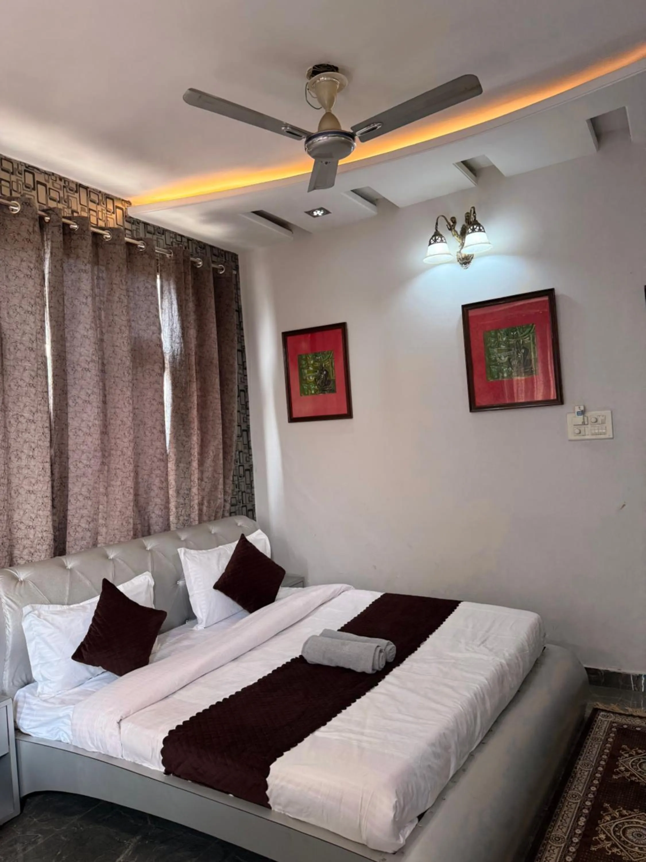 Bed in Pacific Grand