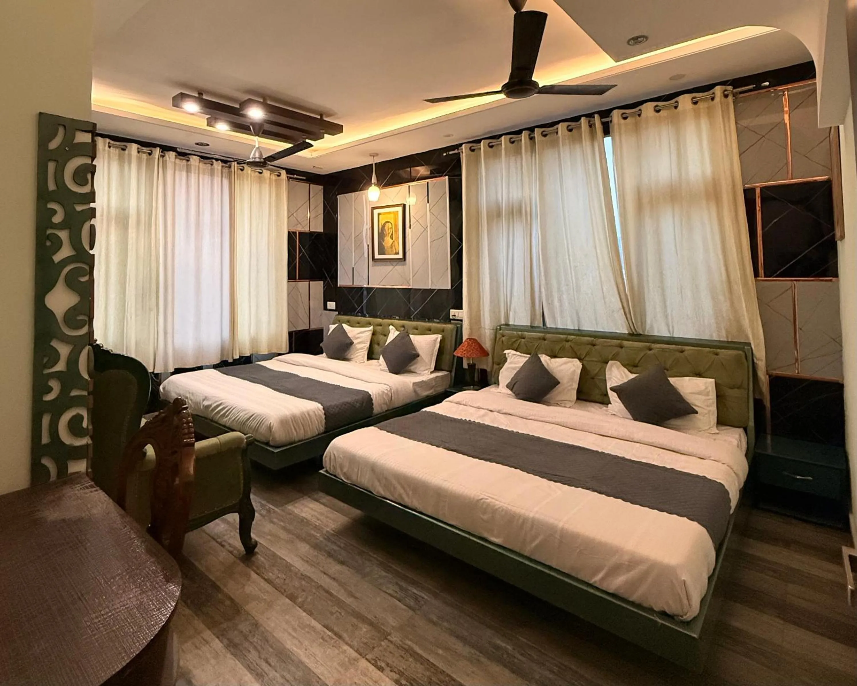 Bed in Pacific Grand