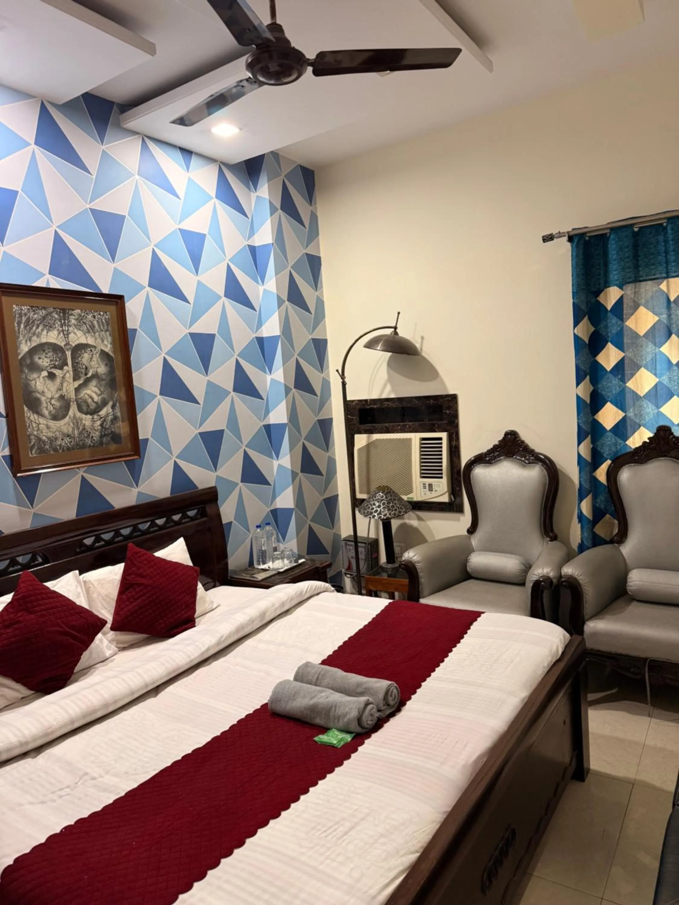 Bed in Pacific Grand