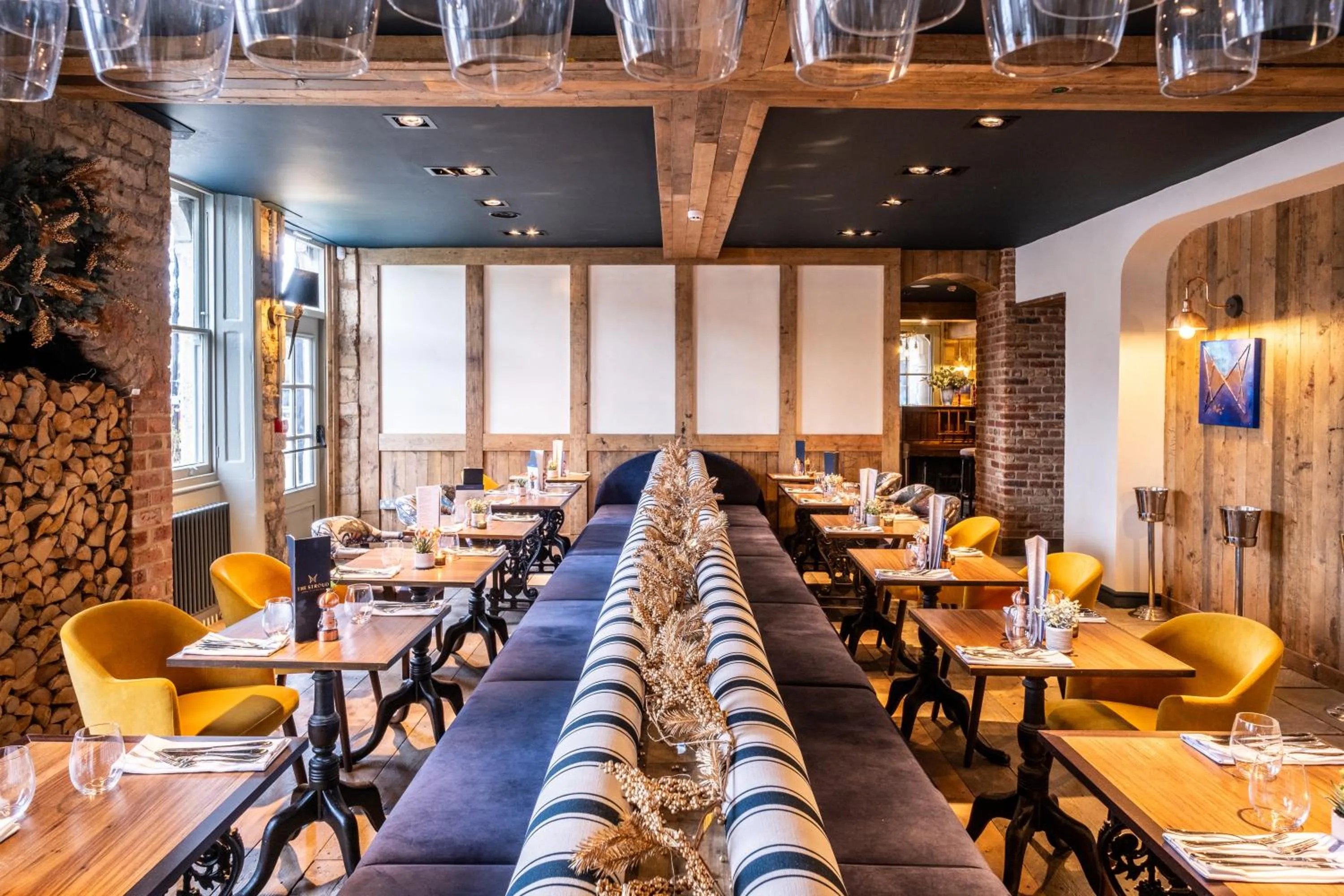 Dining area in The Stroud Hotel