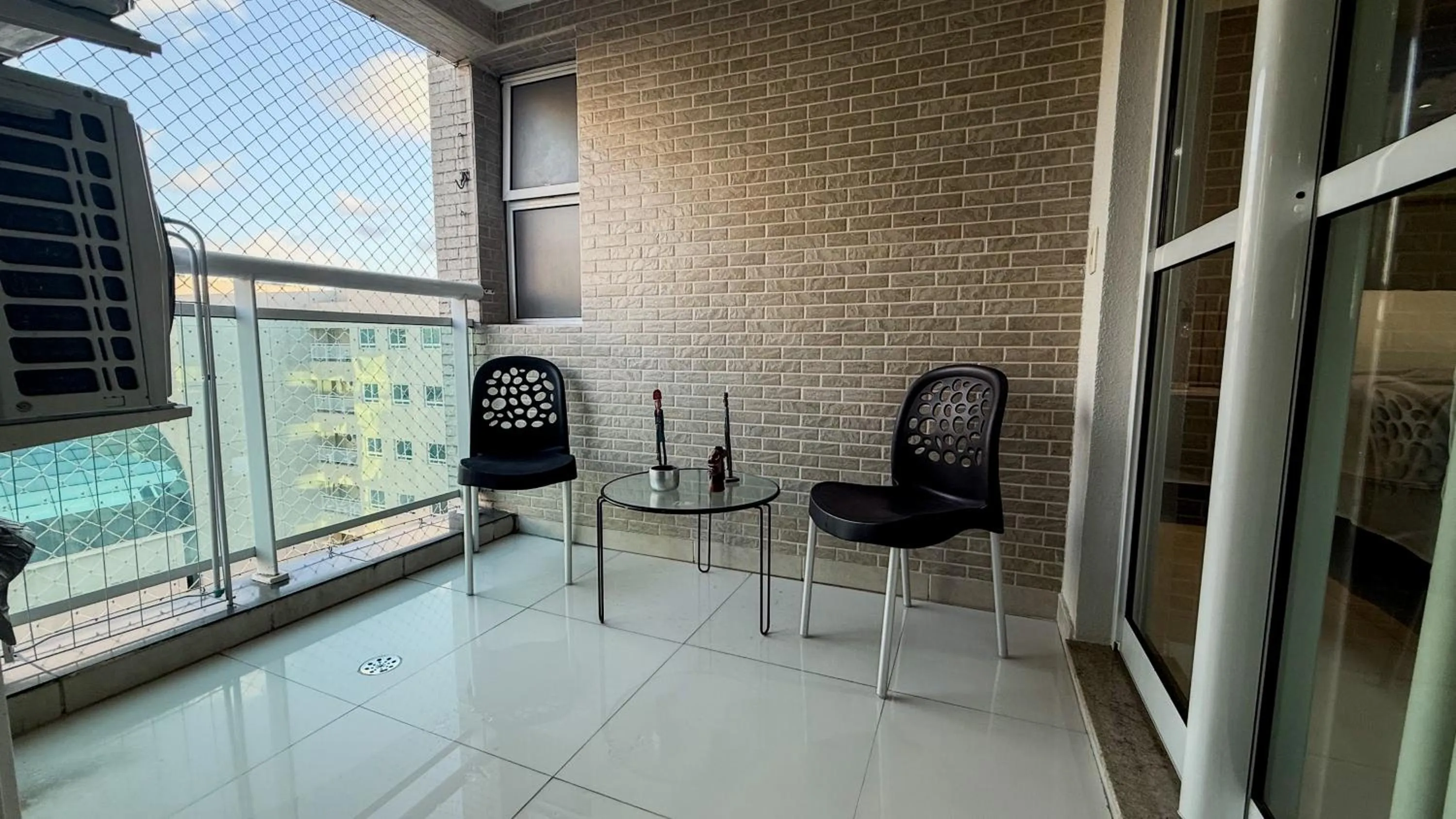 Balcony/Terrace in Condomínio de Luxo a Beira Mar!