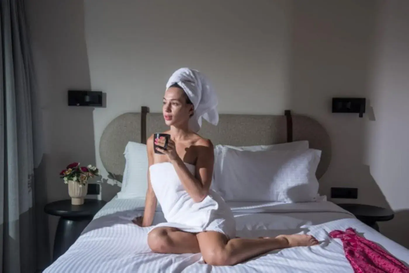 Bed in VAYA Suites by Omilos Hotels Bed in VAYA Suites by Omilos Hotels