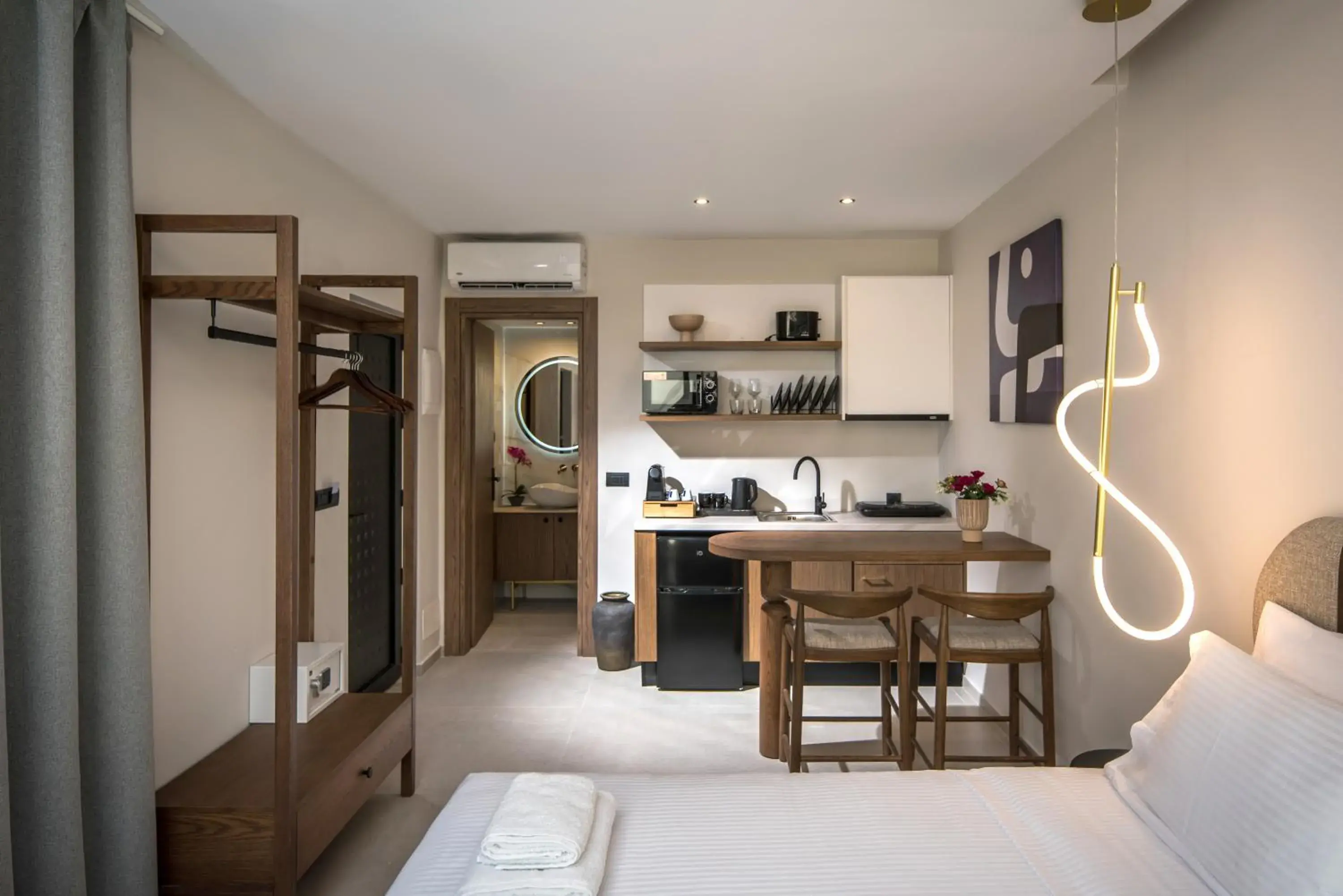 Bed in VAYA Suites by Omilos Hotels Bed in VAYA Suites by Omilos Hotels