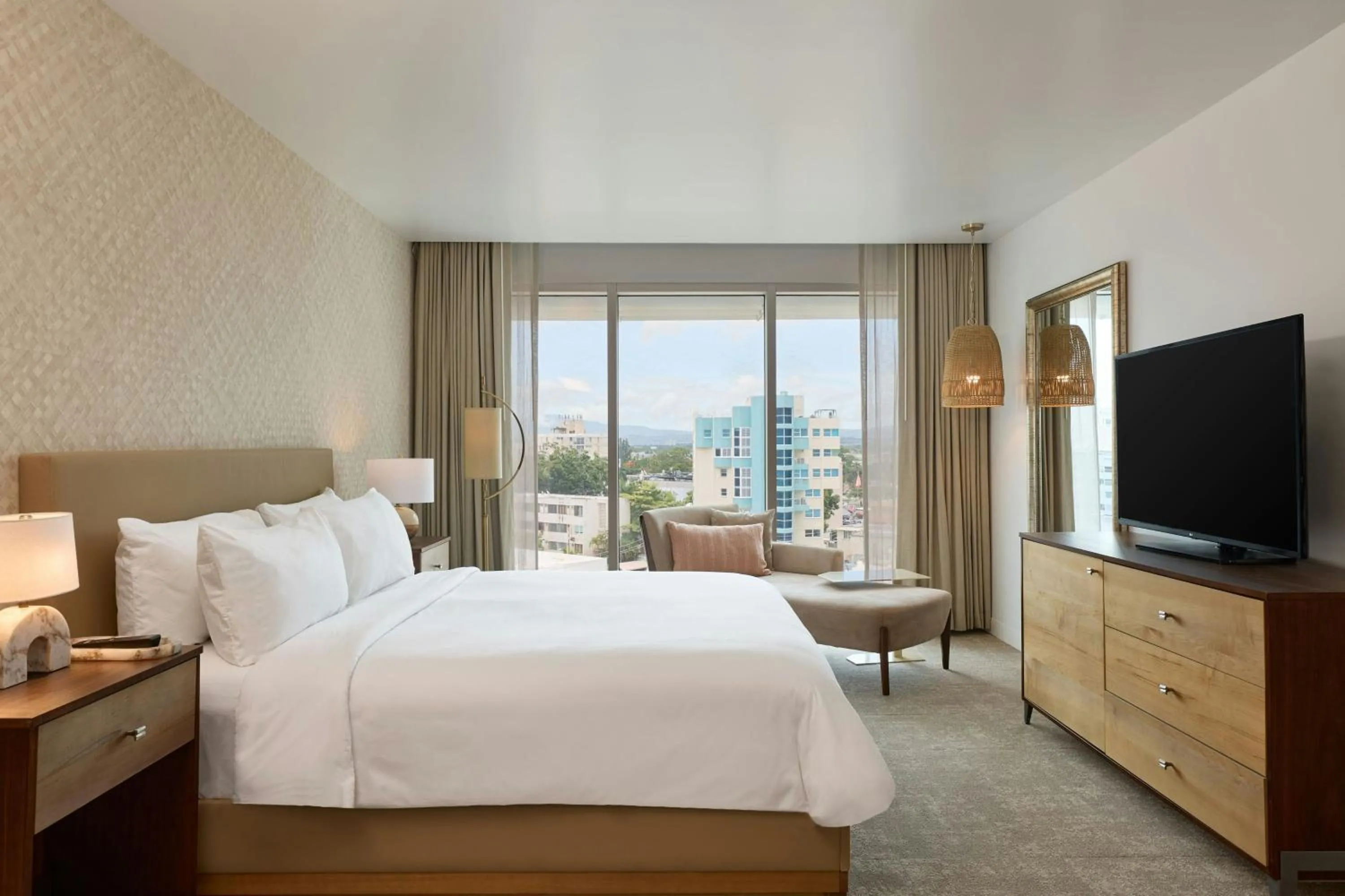 Bedroom, Bed in Casa Costera, Isla Verde Beach, Apartments by Marriott Bonvoy