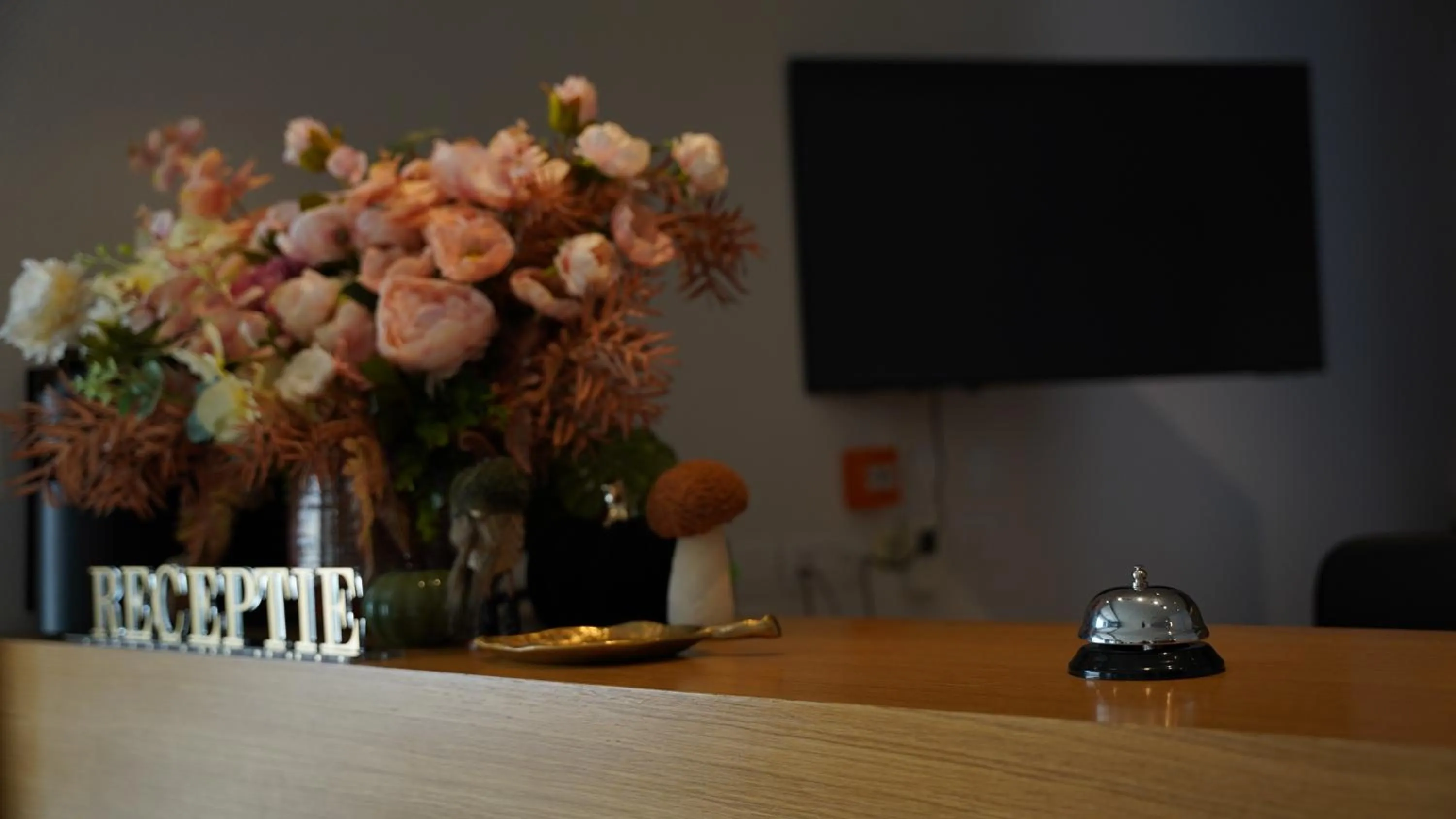 Lobby or reception in Hotel Sorin MIHAI