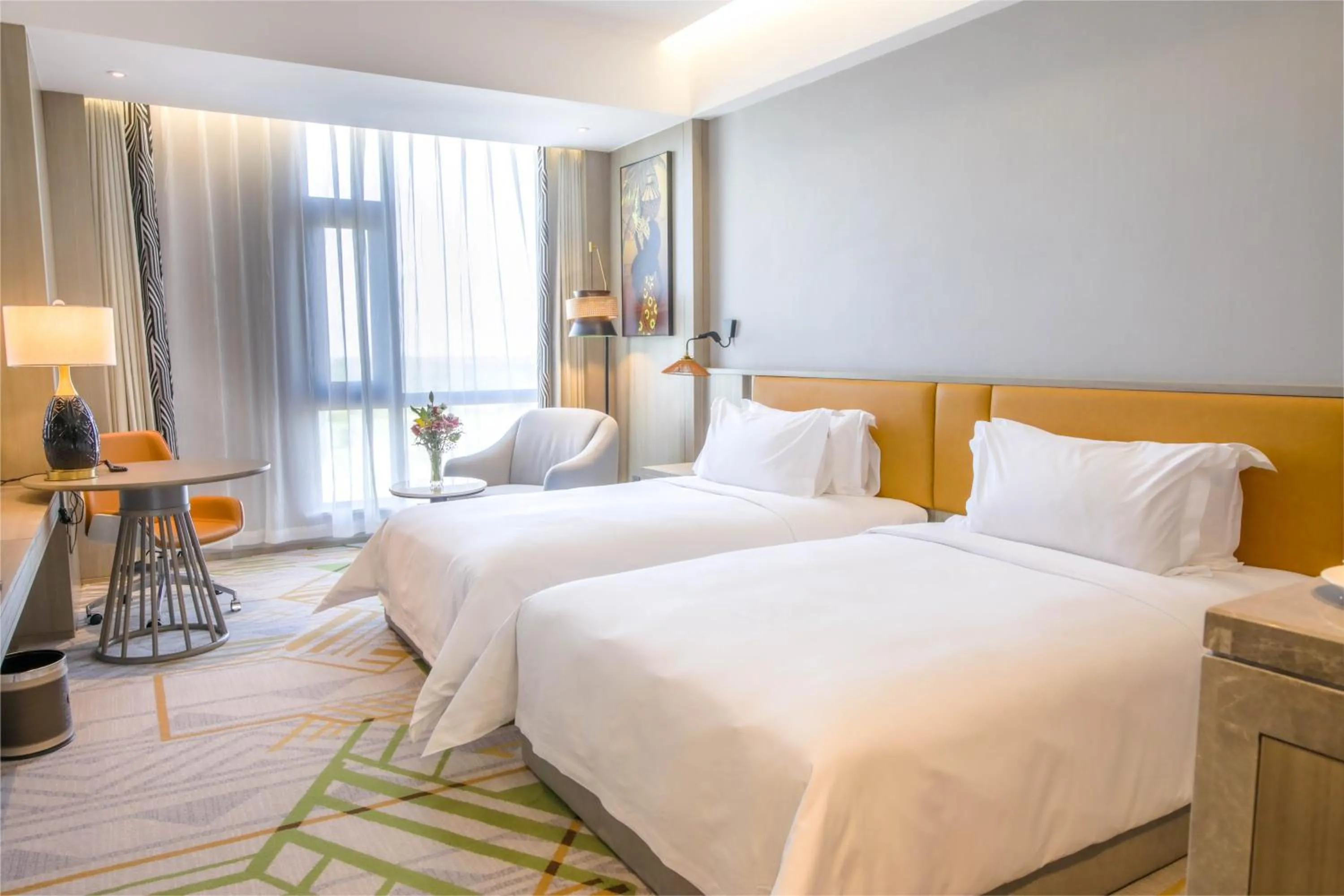 Bed in Argyle Grand Hotel Nairobi Airport