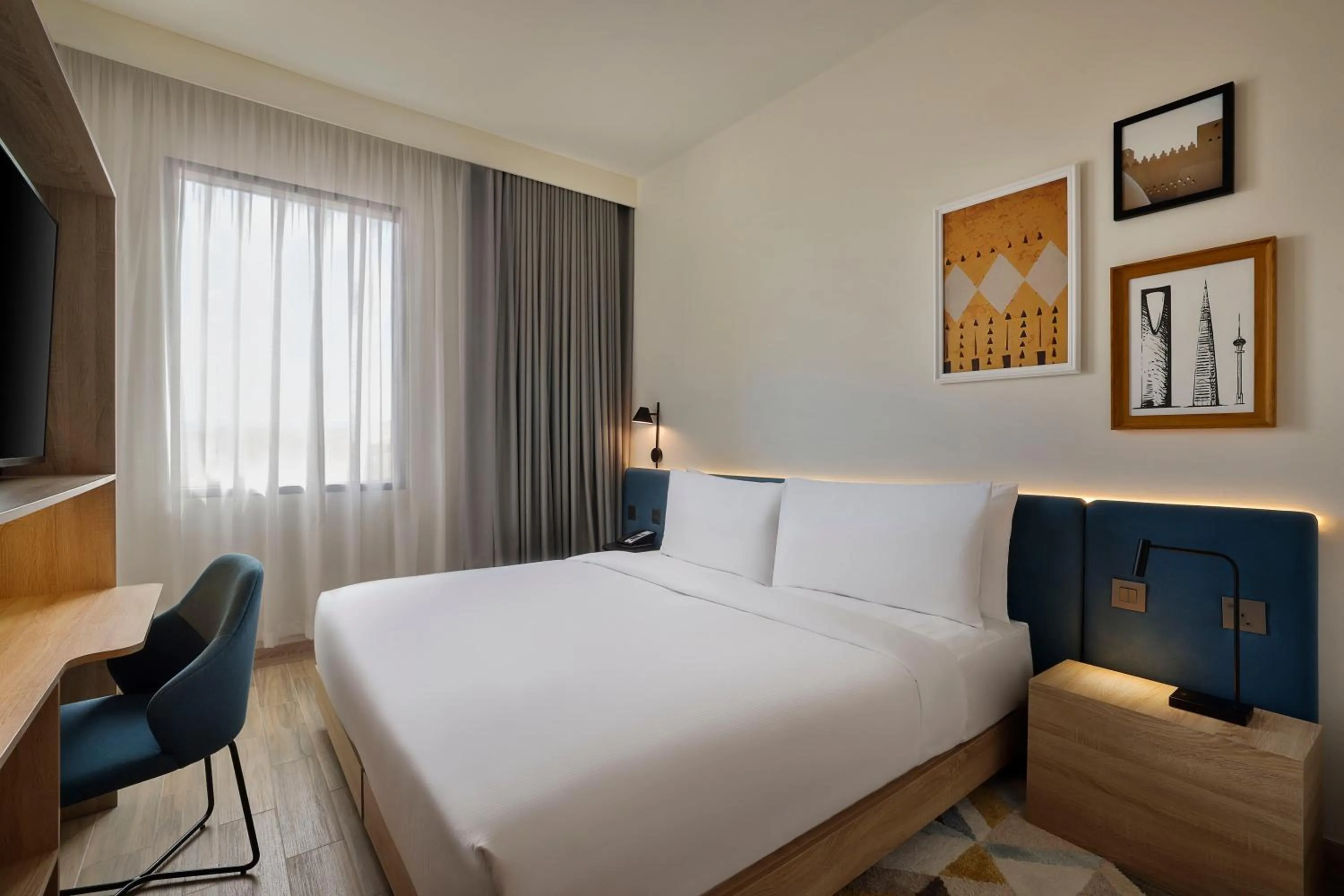 Bed in Hampton by Hilton Sharma NEOM Community 1