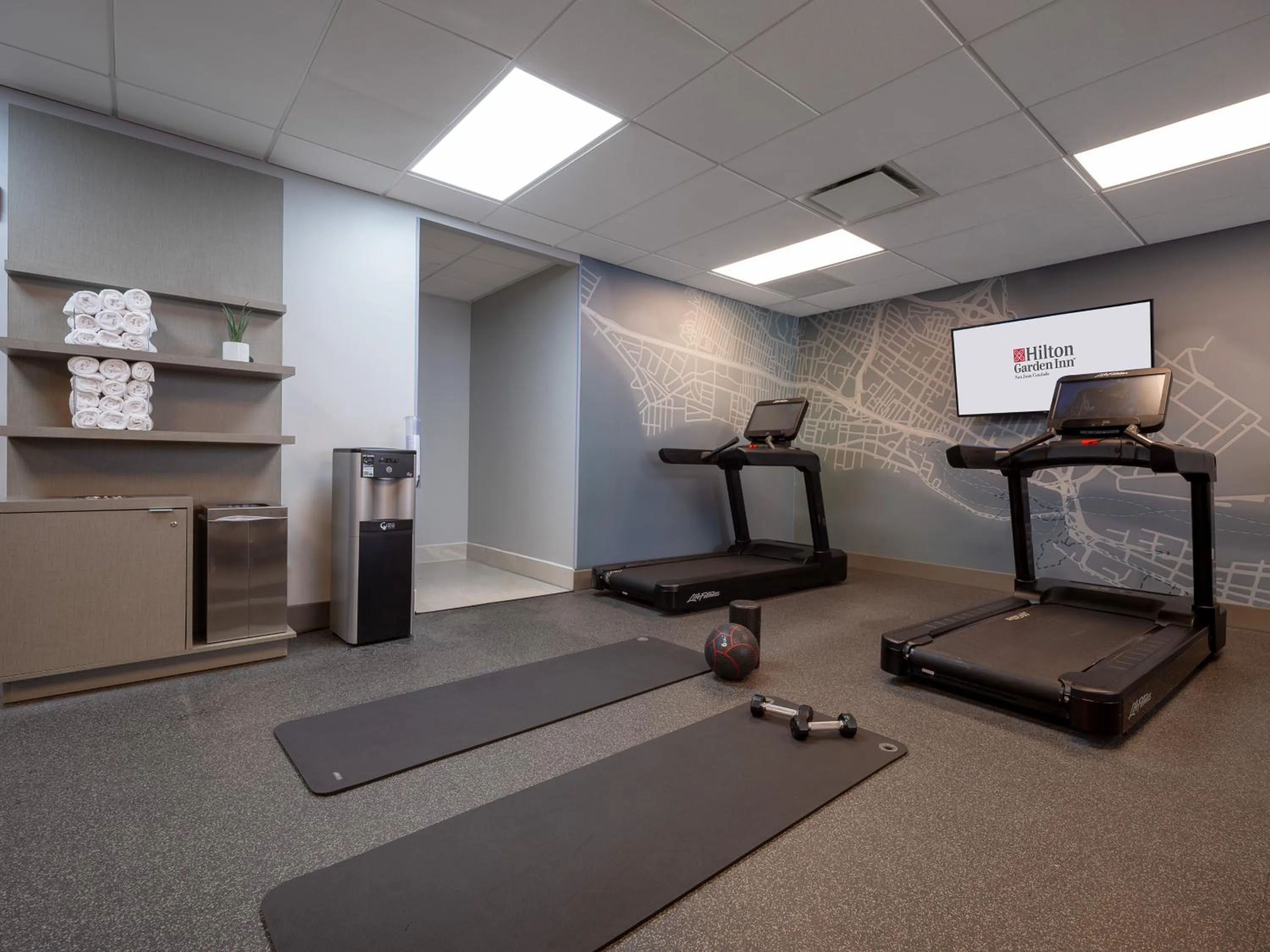 Shower in Hilton Garden Inn San Juan Condado
