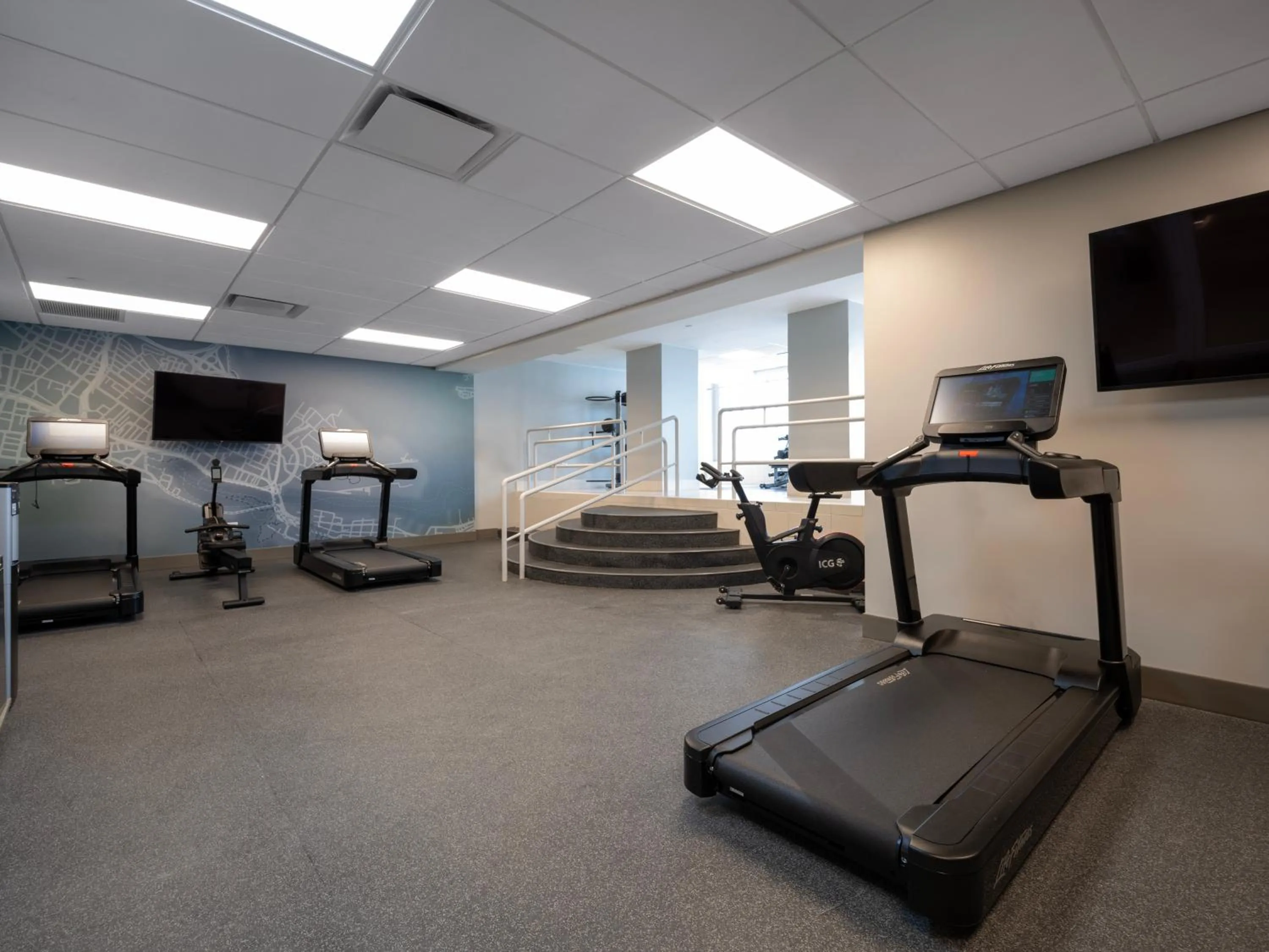 Fitness centre/facilities in Hilton Garden Inn San Juan Condado