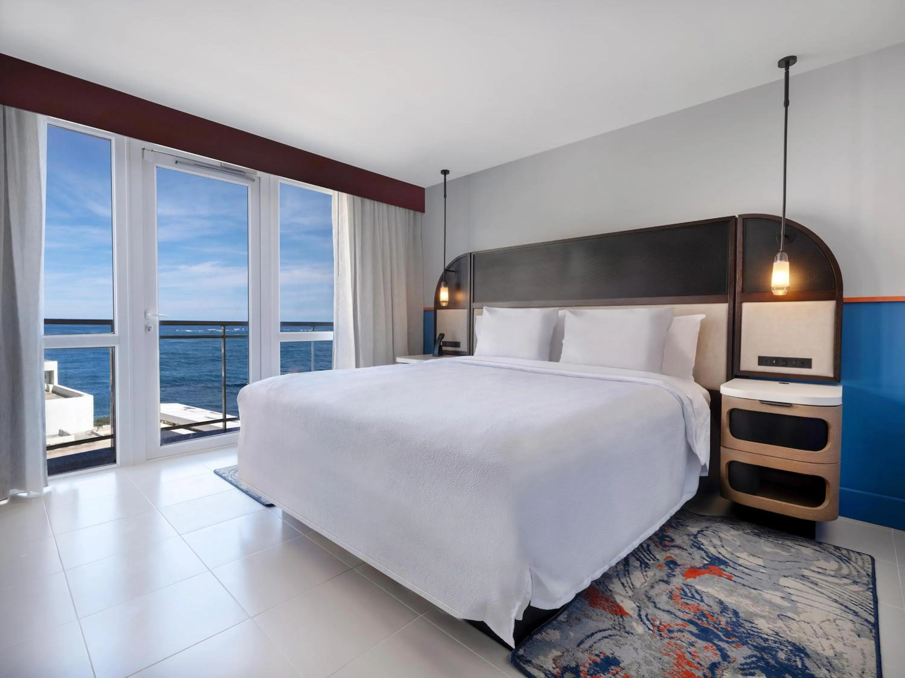 Restaurant/places to eat, Bed in Hilton Garden Inn San Juan Condado