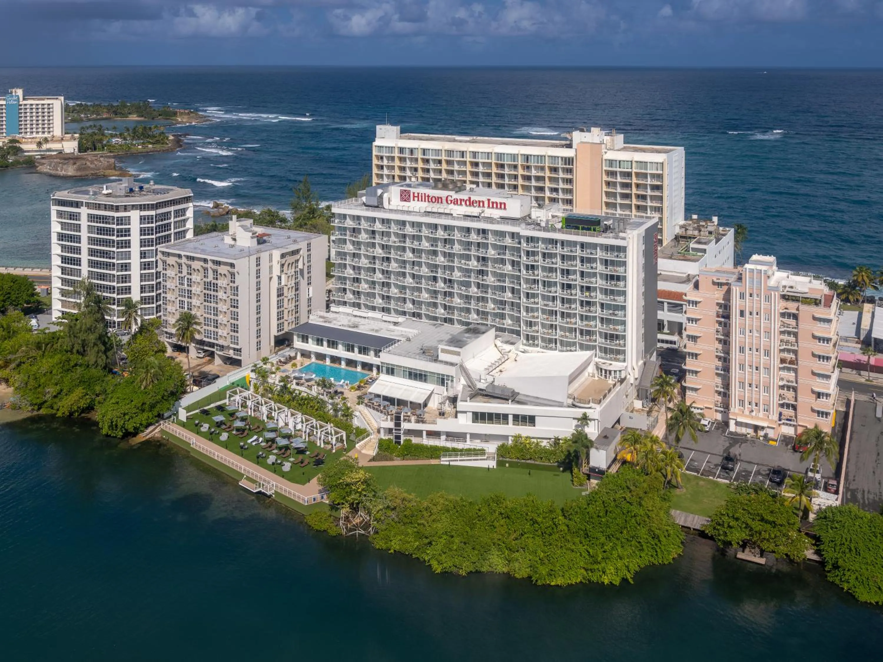 Property building in Hilton Garden Inn San Juan Condado