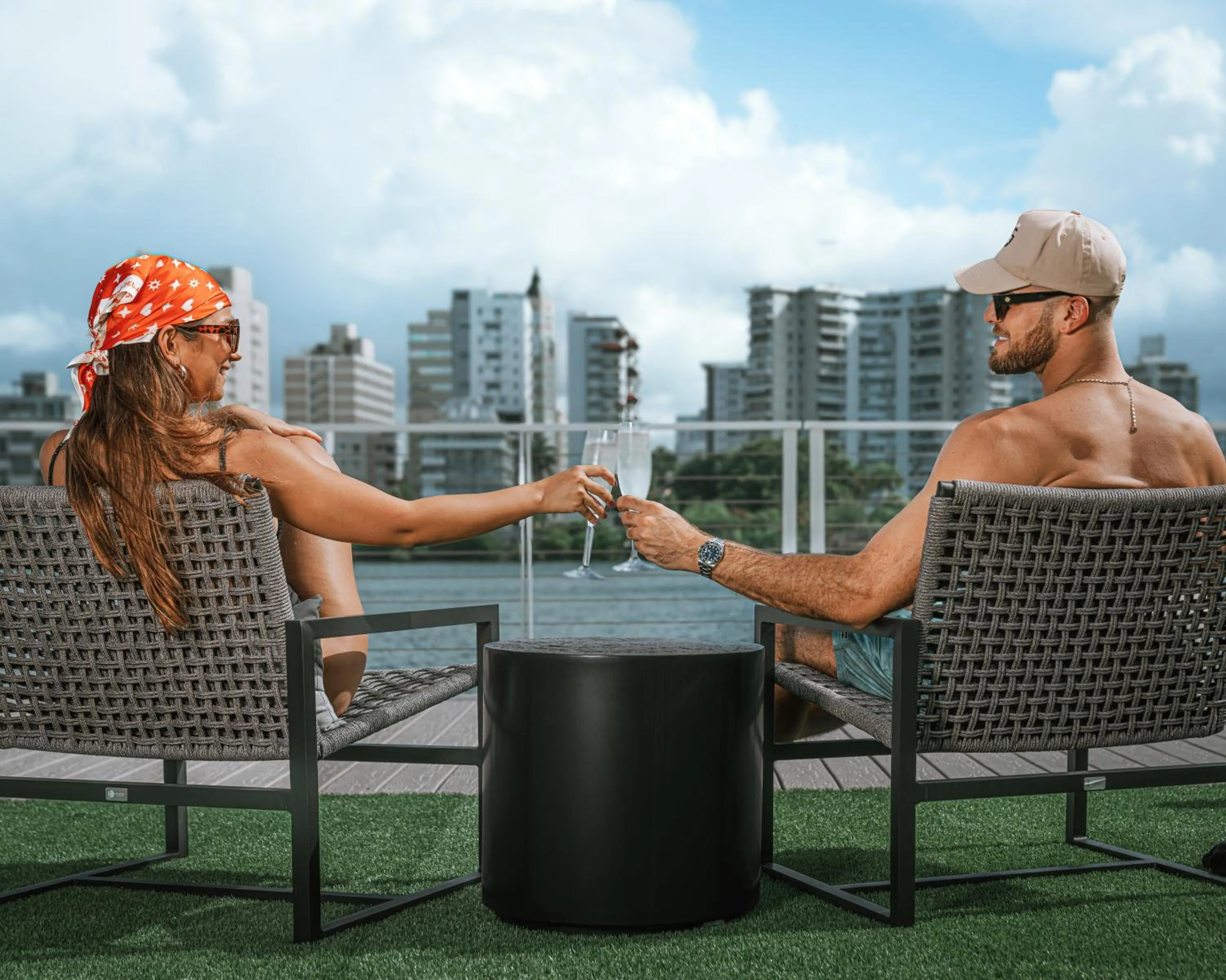 People in Hilton Garden Inn San Juan Condado