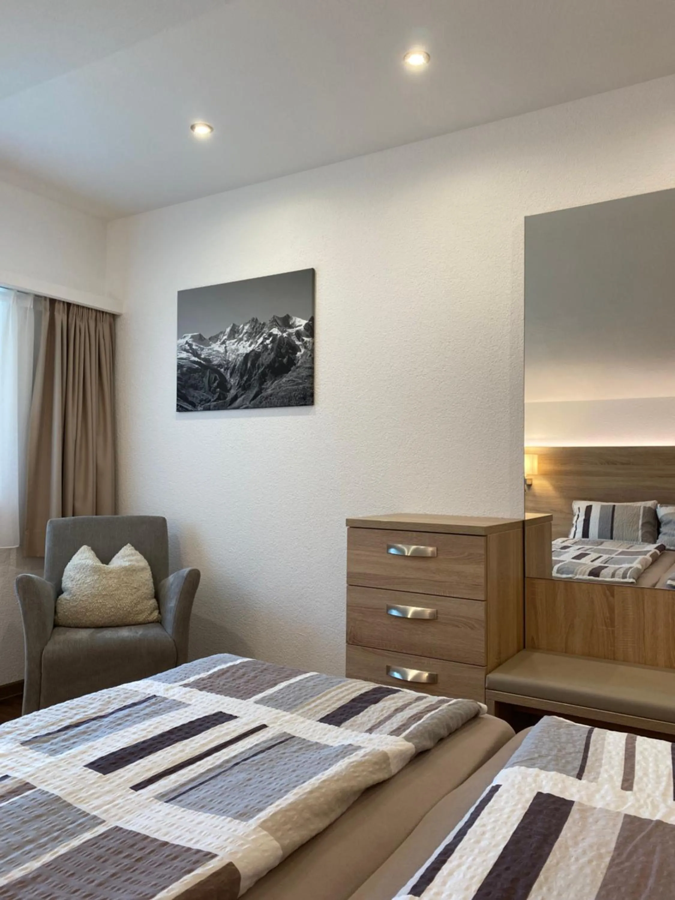 Bedroom, Bed in Apartments Arcadia