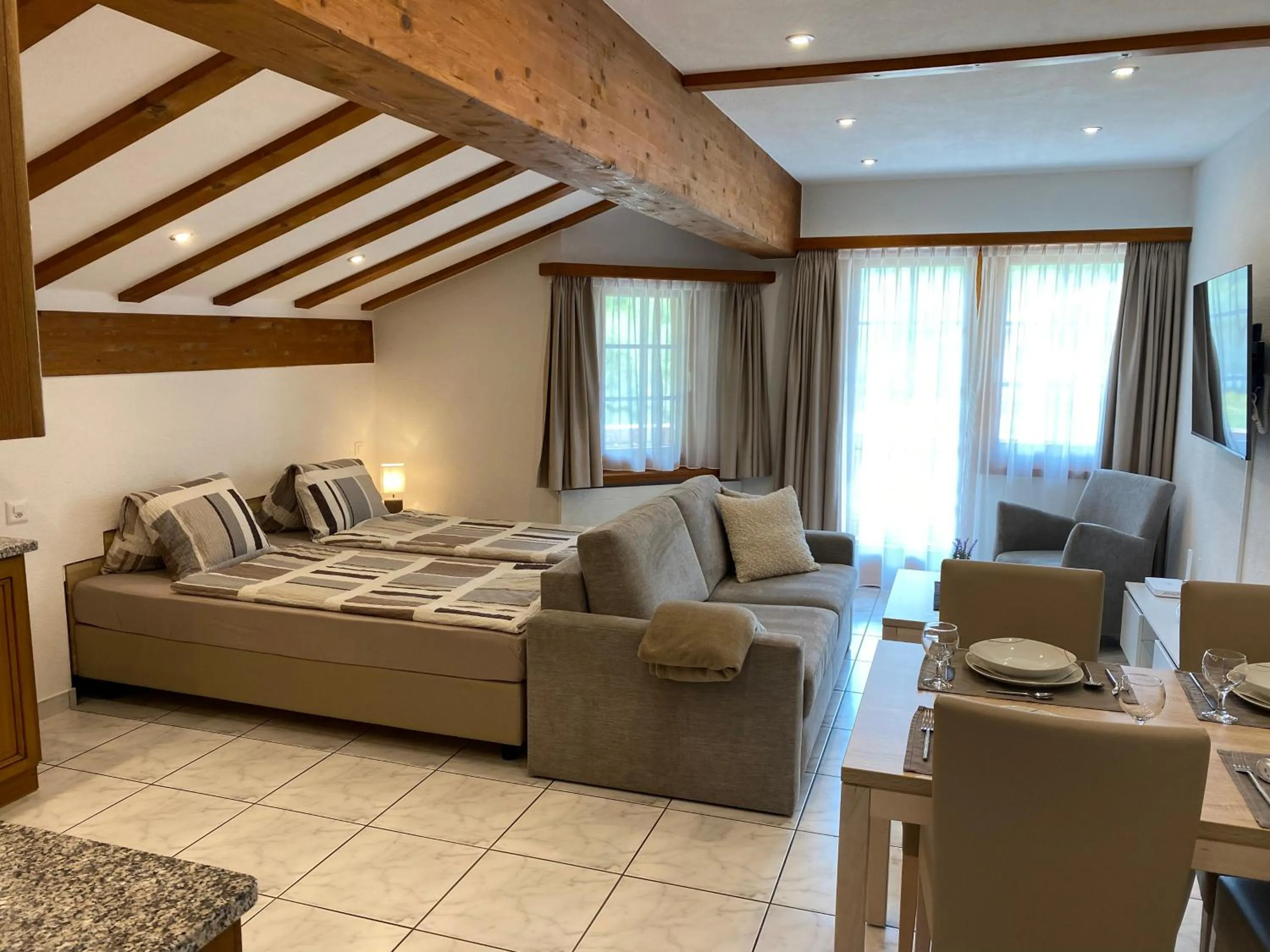 Bed in Apartments Arcadia