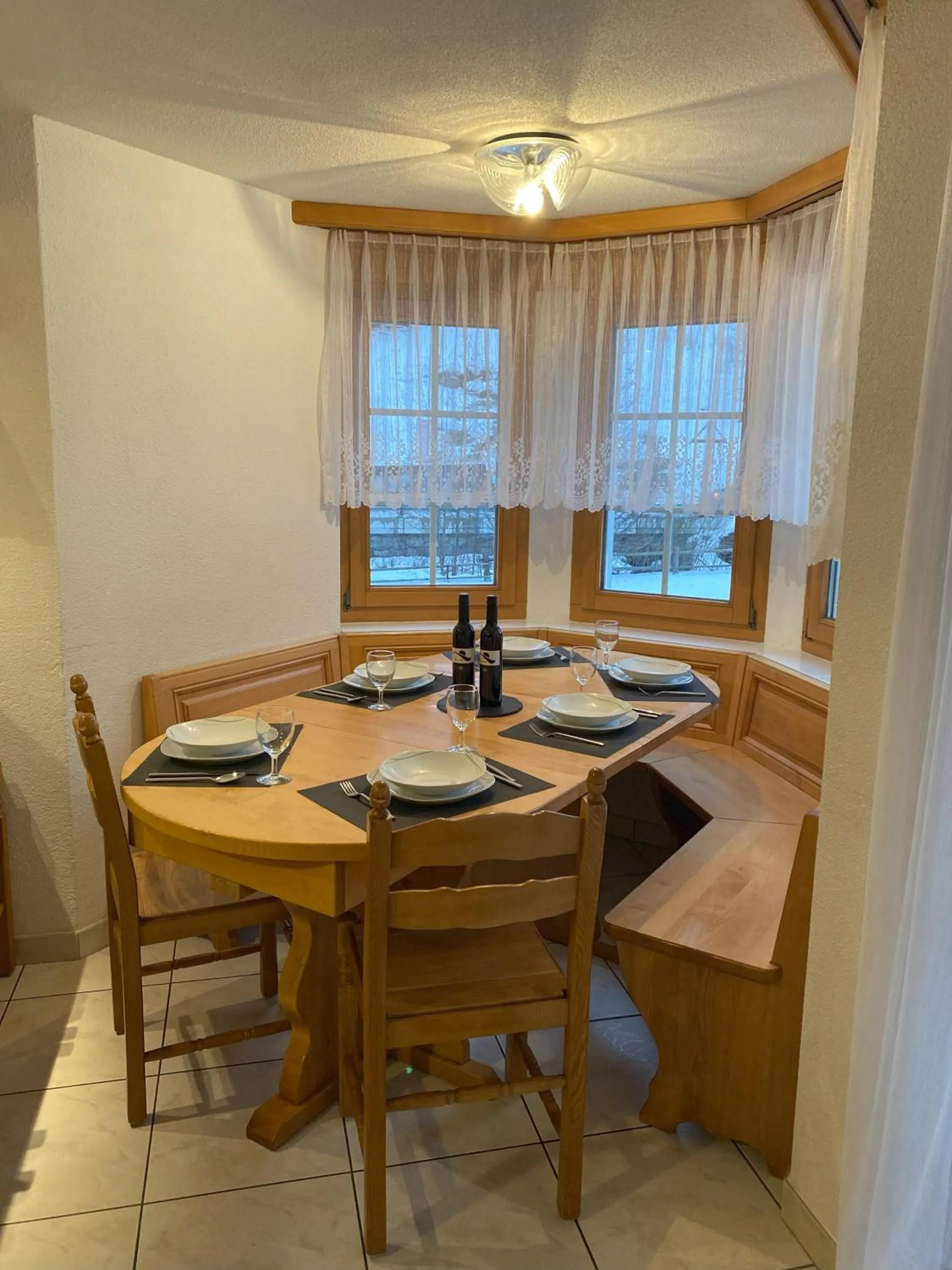 Dining area in Apartments Arcadia