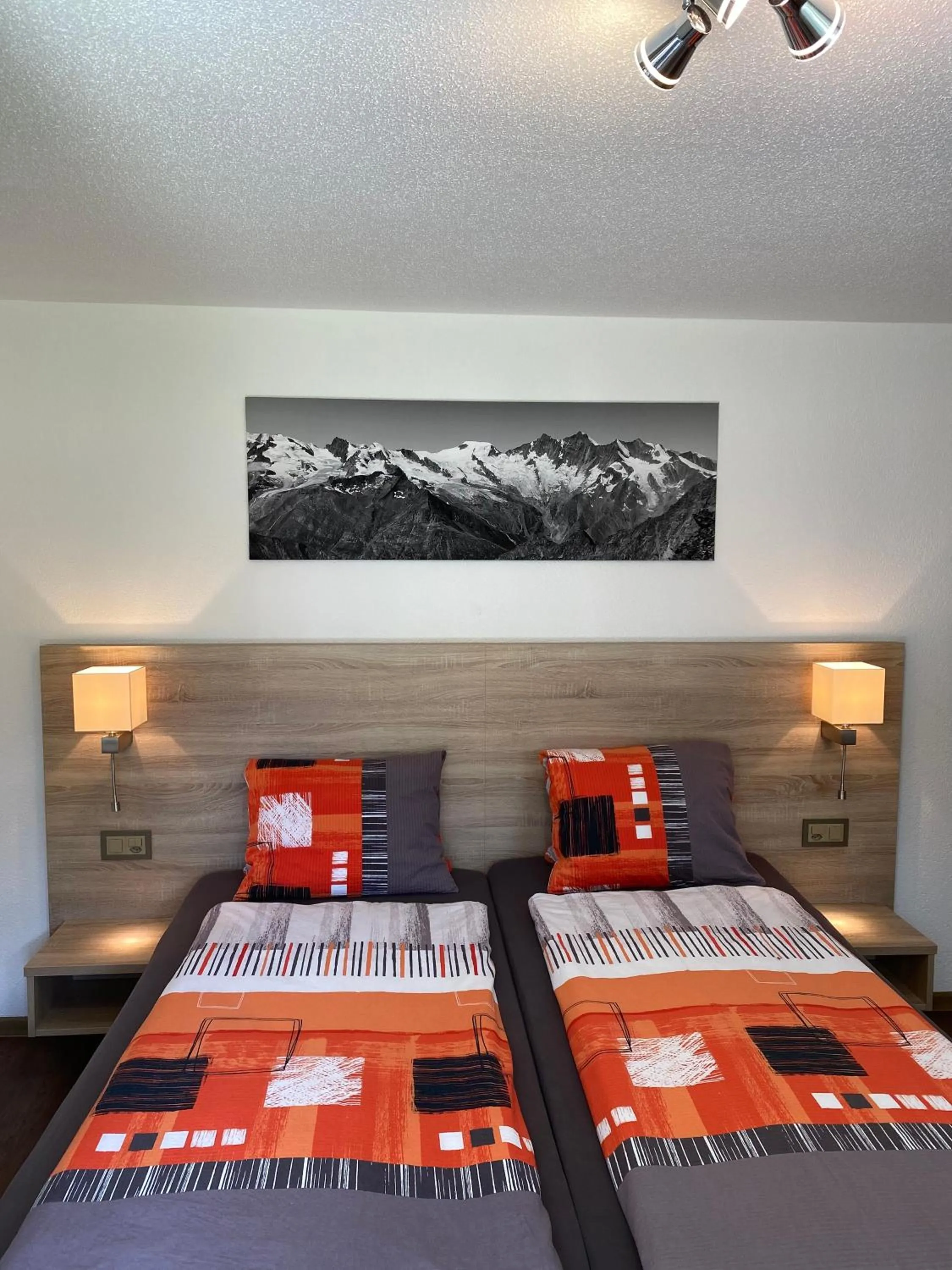 Bedroom, Bed in Apartments Arcadia