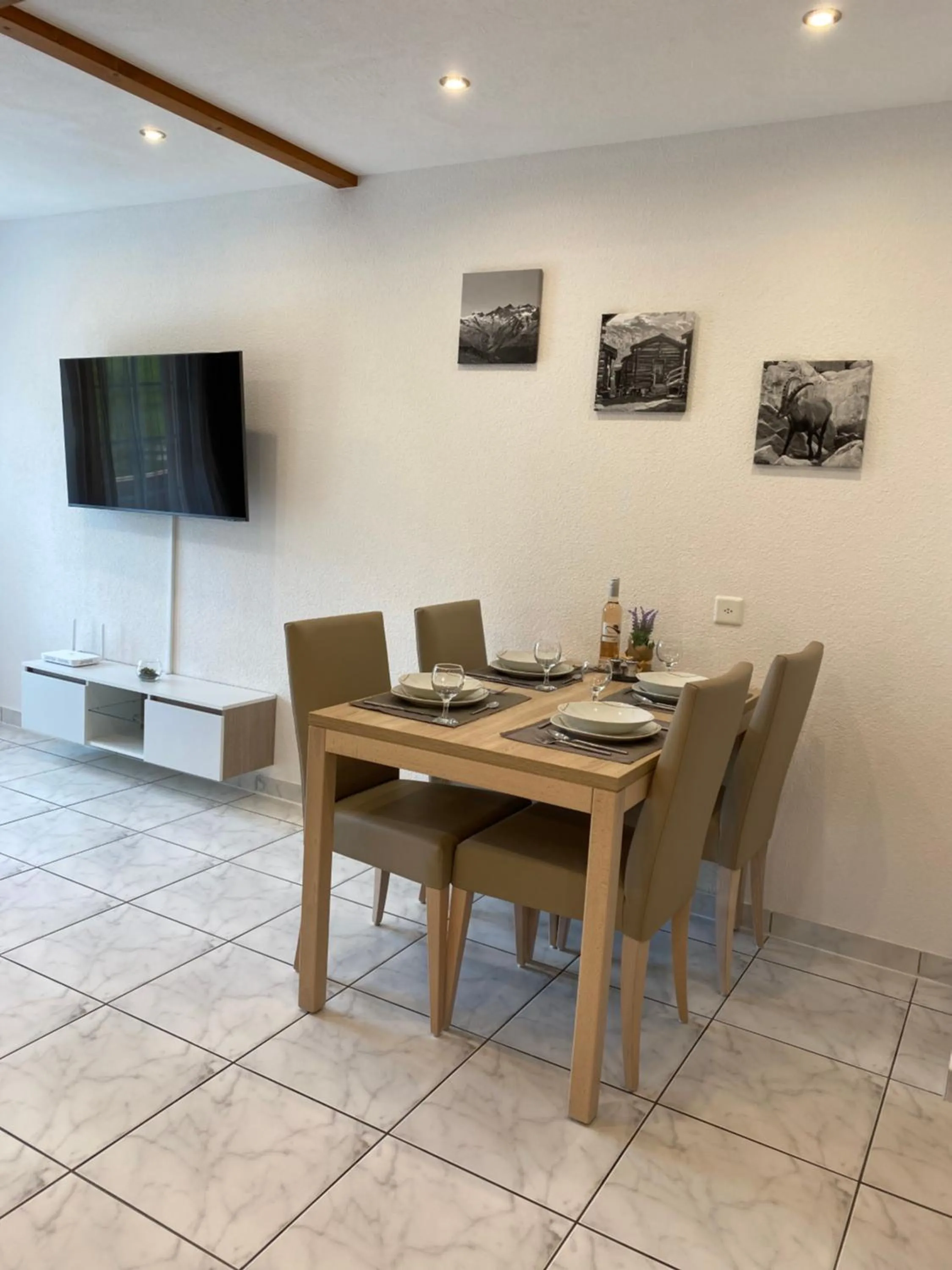Dining area in Apartments Arcadia