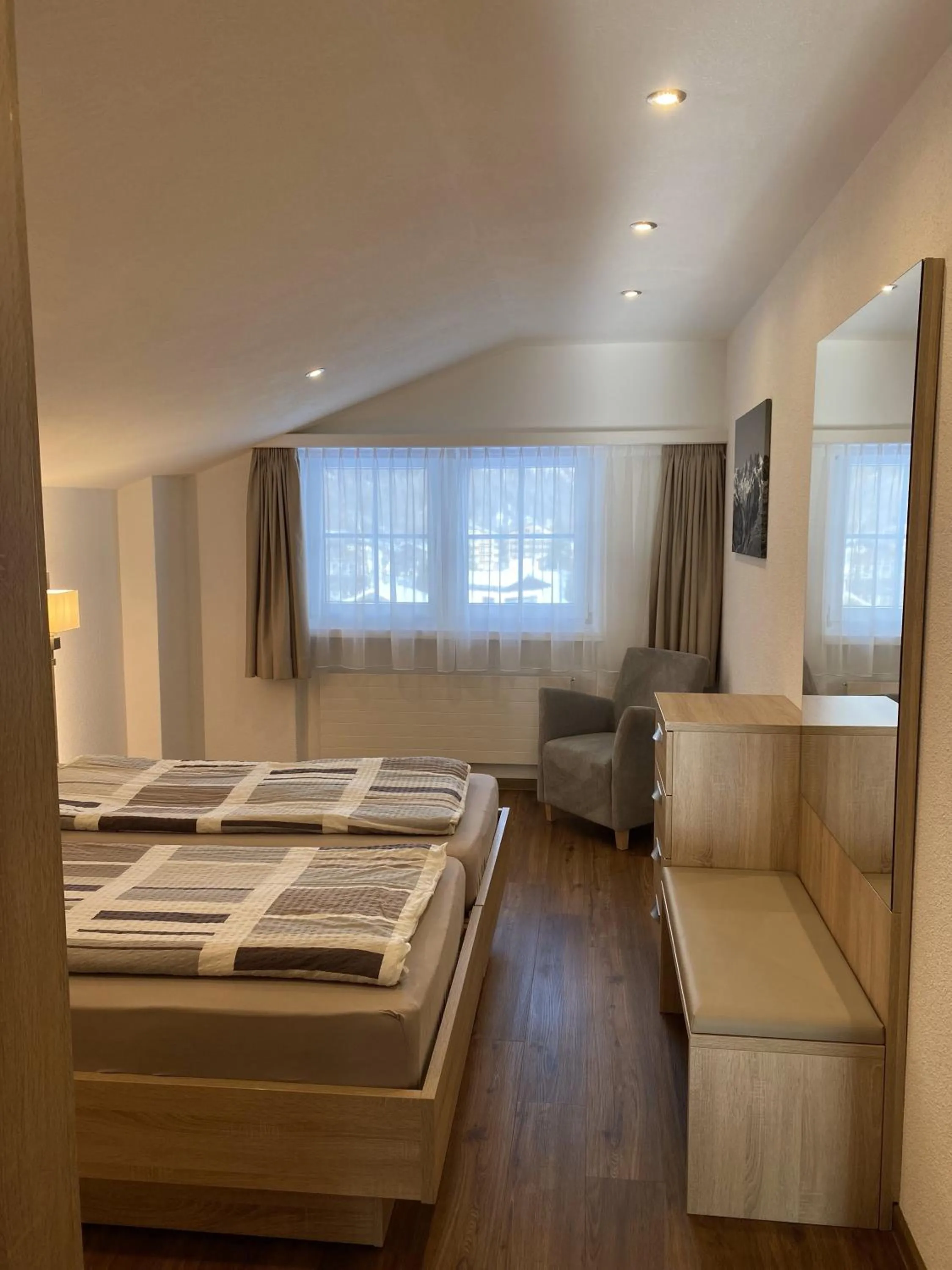 Bedroom, Bed in Apartments Arcadia