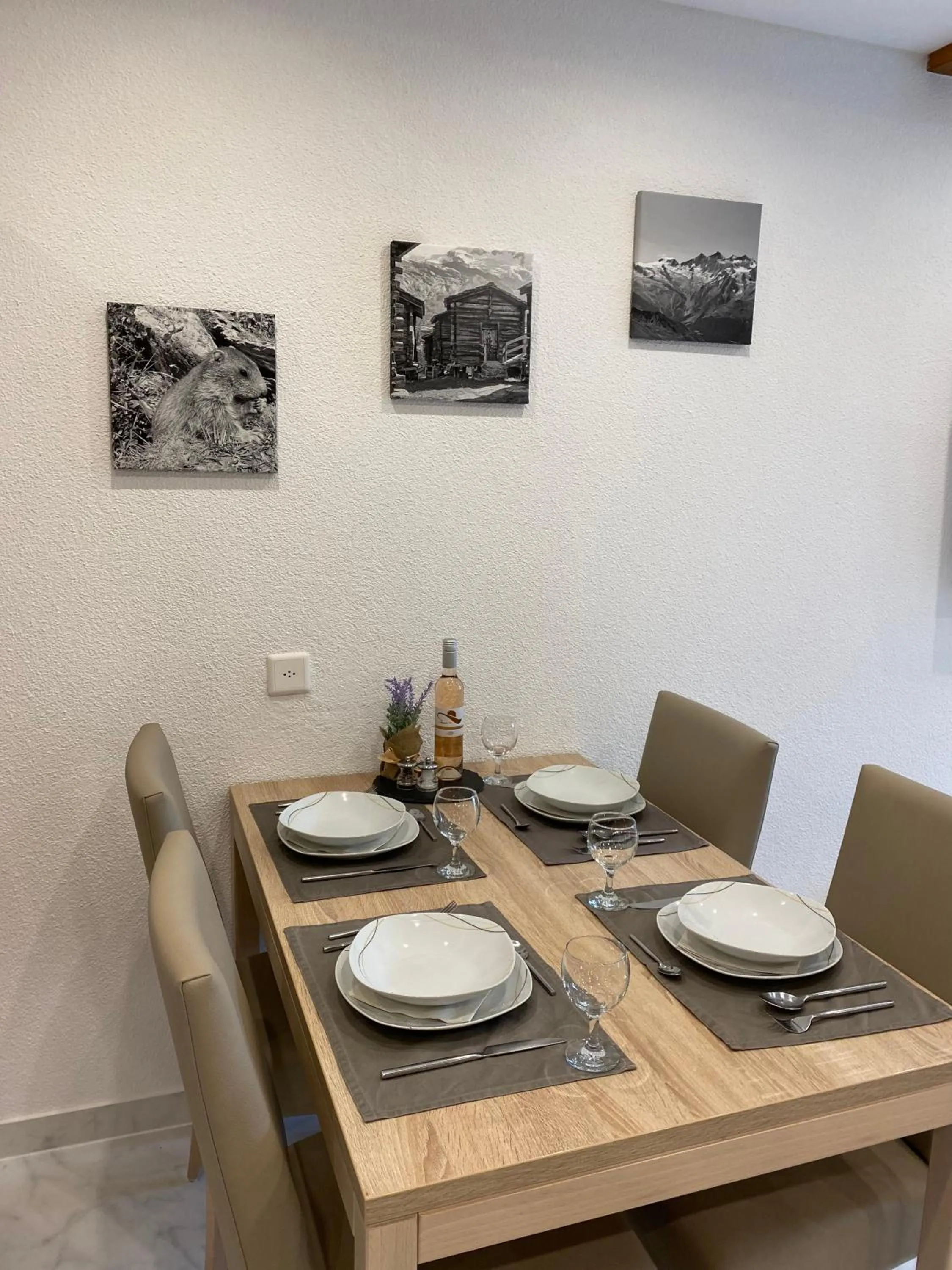 Dining area in Apartments Arcadia