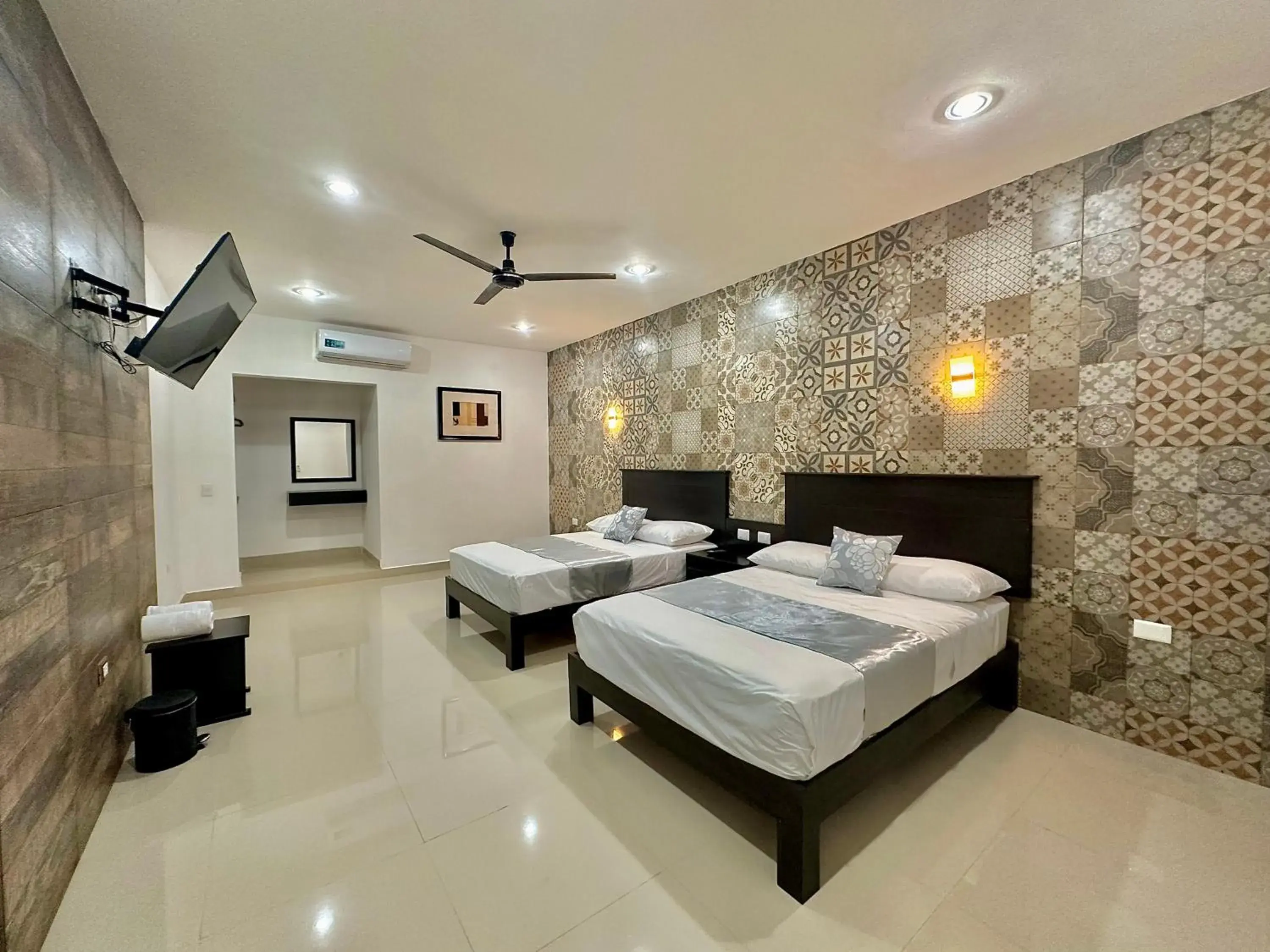 Bed in Hotel Zibahun Bed in Hotel Zibahun