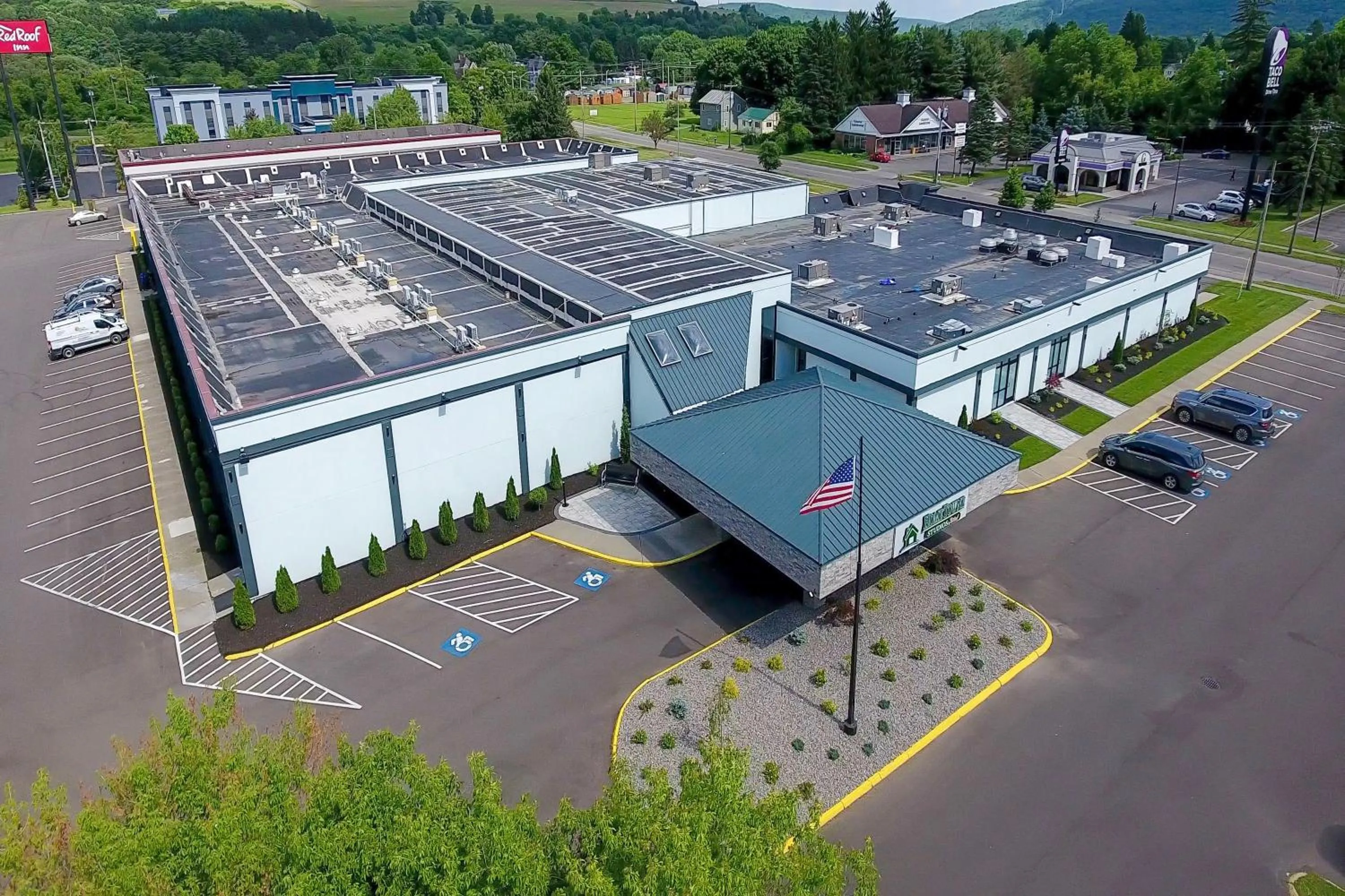 Bird's eye view in HomeTowne Studios by Red Roof & Conference Center Cortland