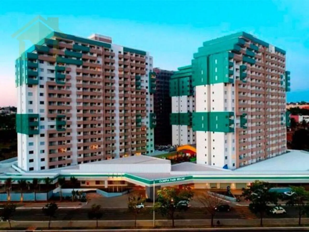 Property building in Olimpia Park resort