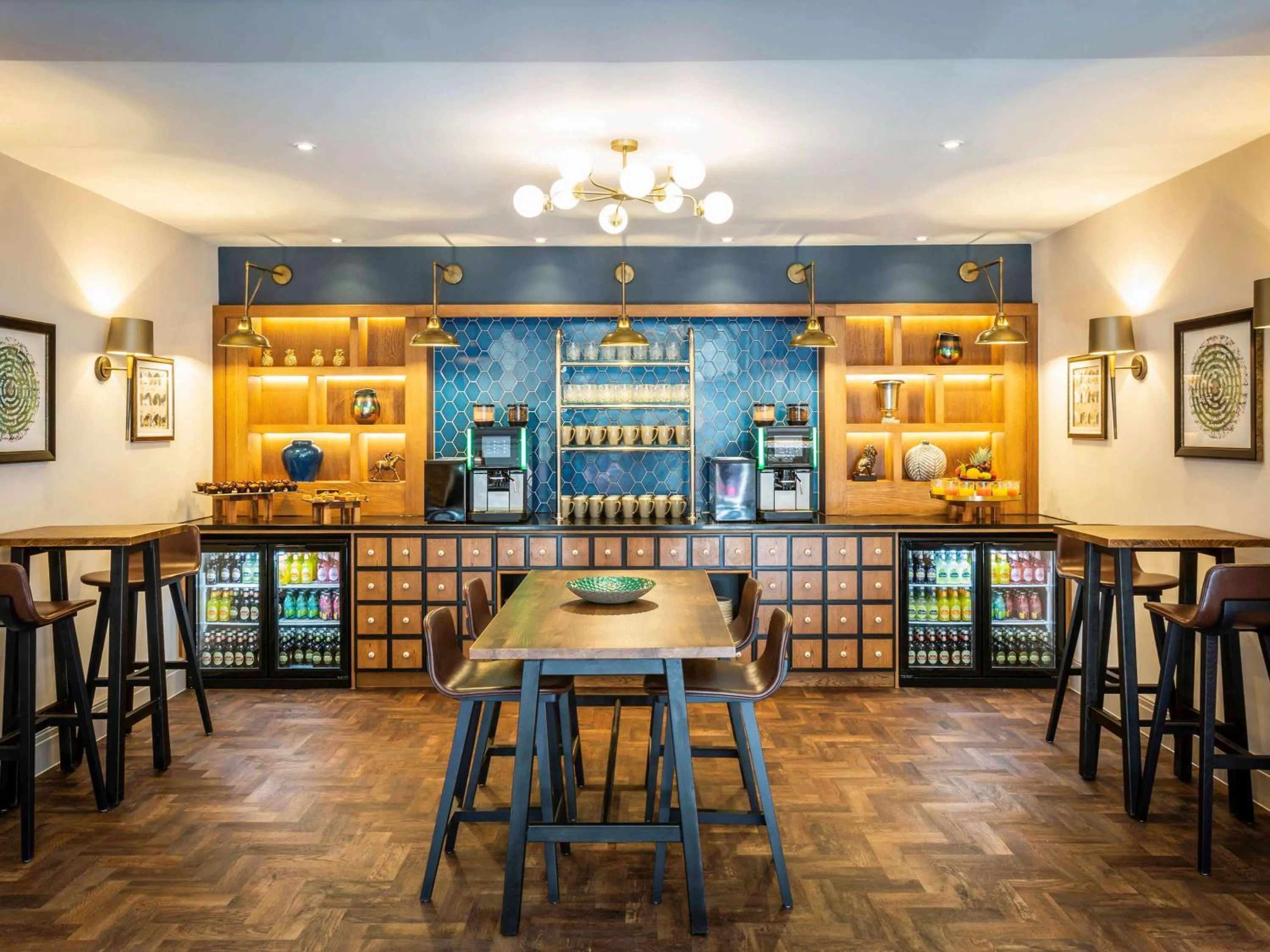 On site in Castle Hotel Windsor