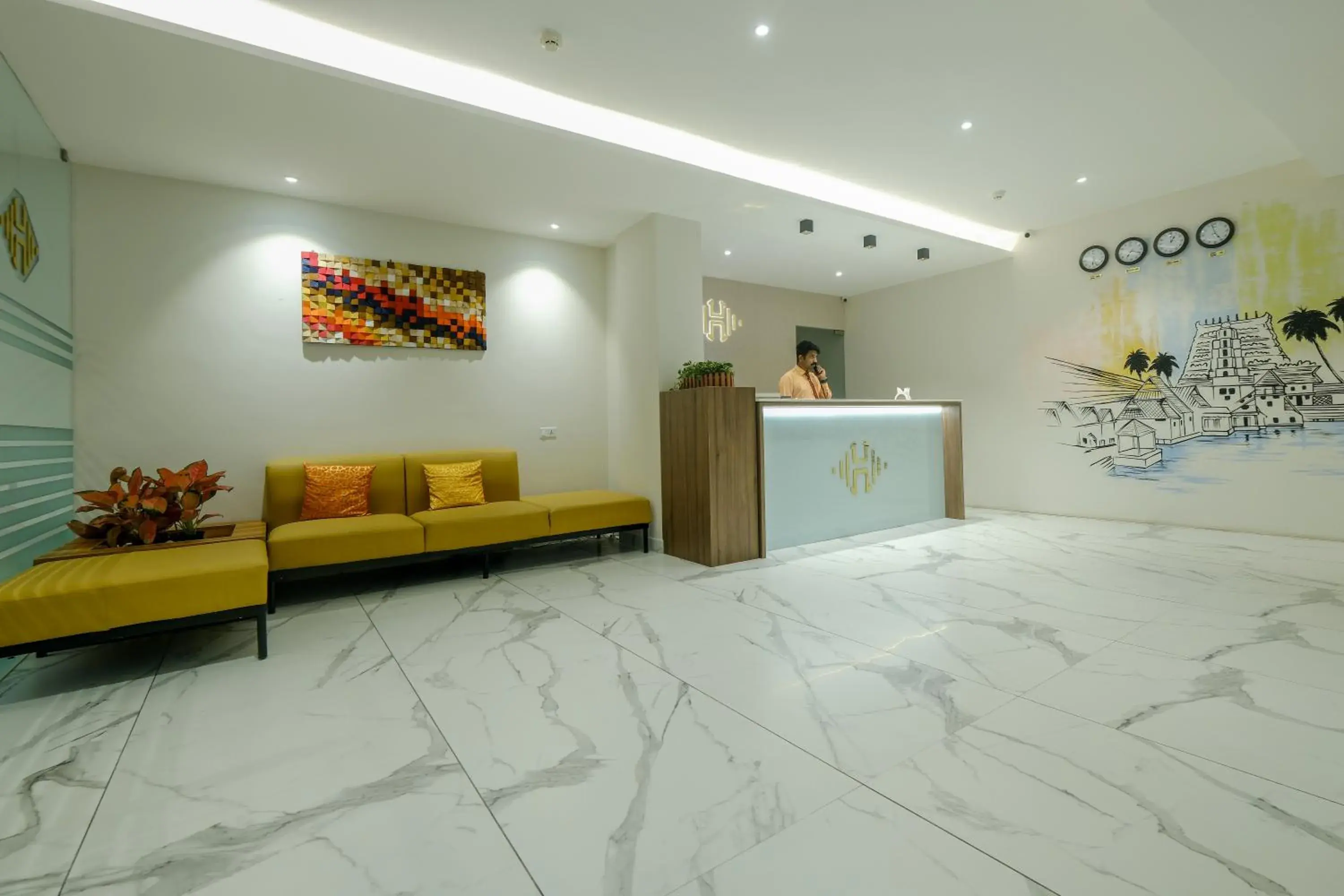 Lobby or reception in The Heartland Business Hotel Lobby or reception in The Heartland Business Hotel