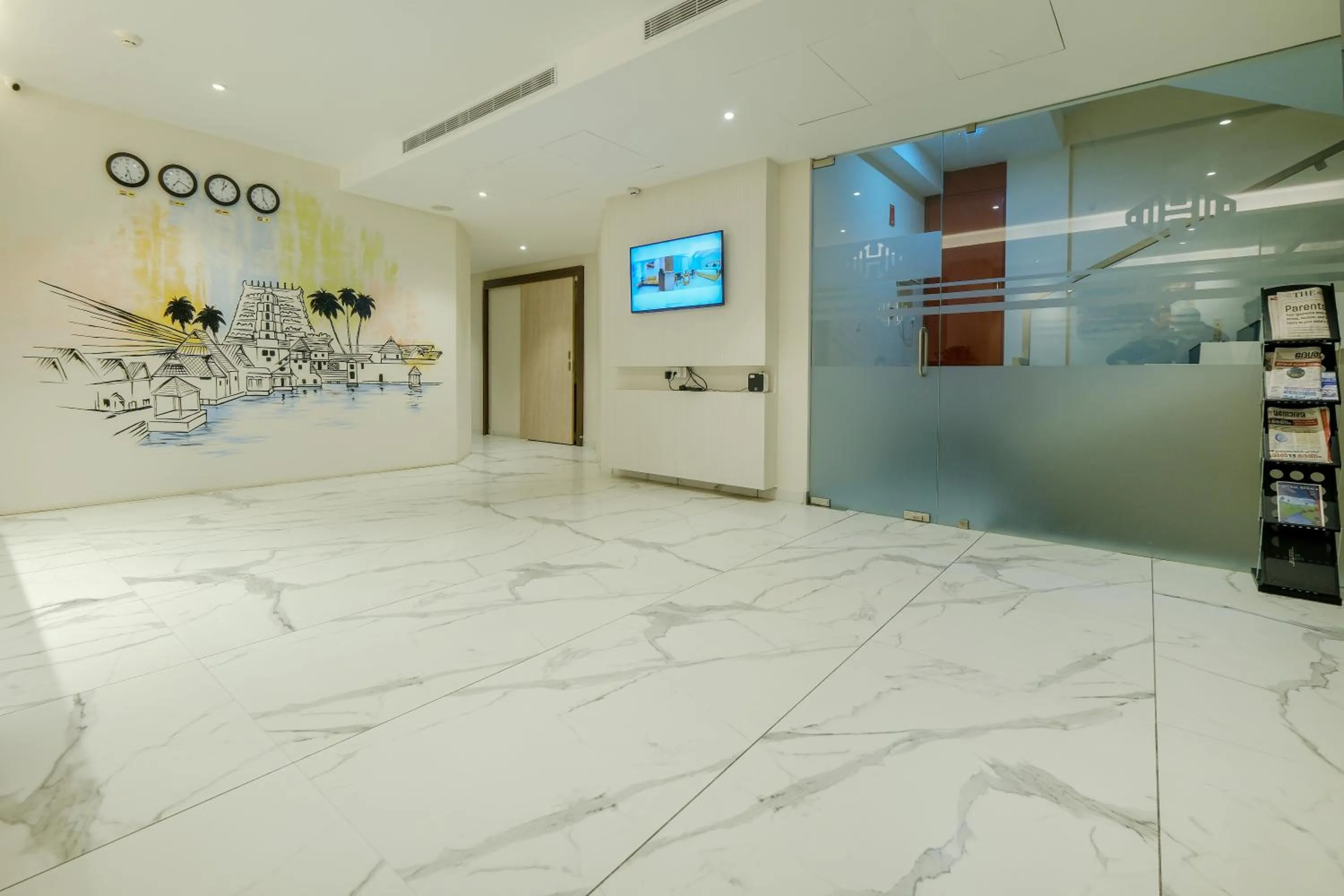 Lobby or reception in The Heartland Business Hotel