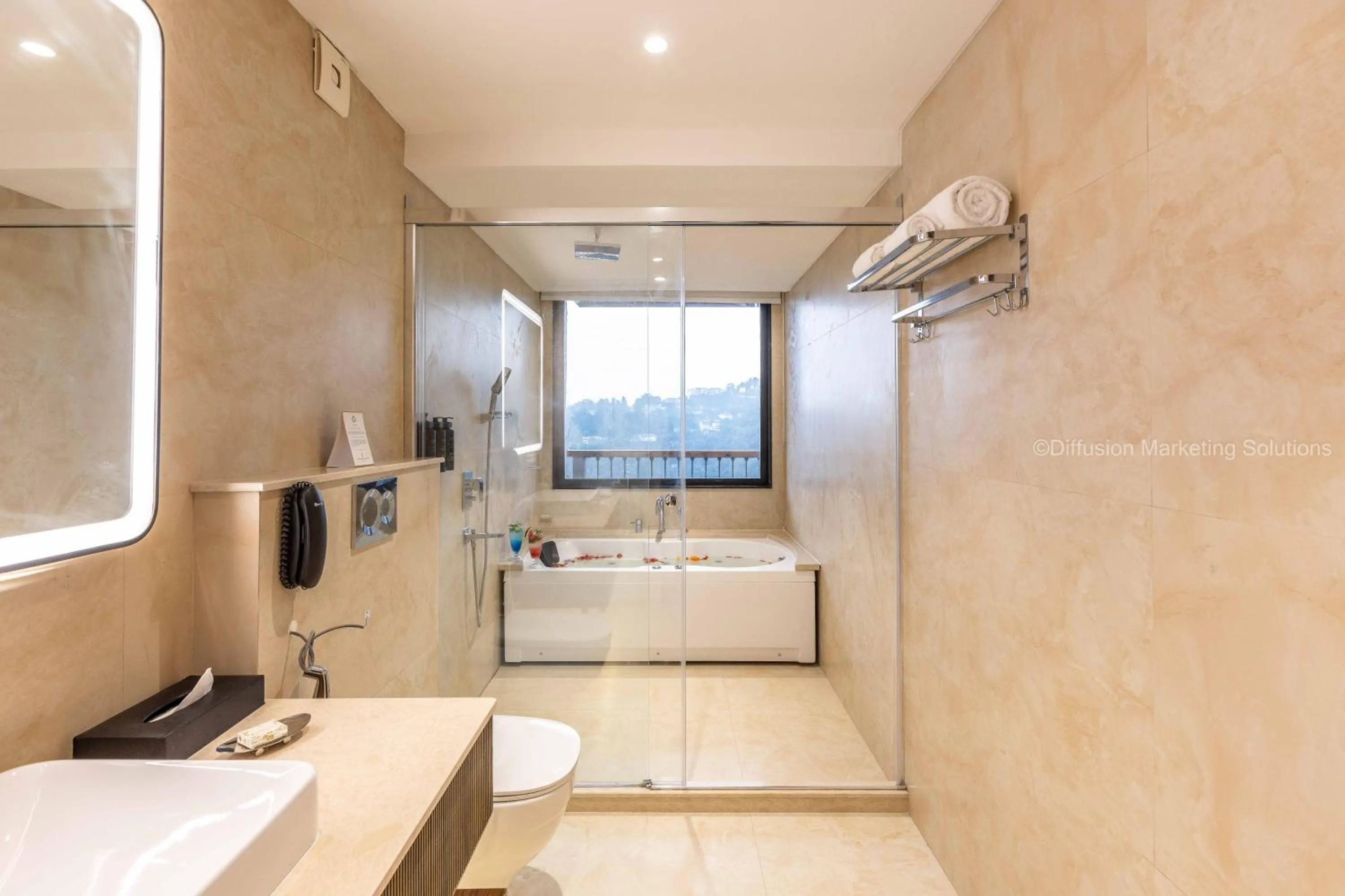 Bathroom in juSTa Hollow Oak, Mussoorie